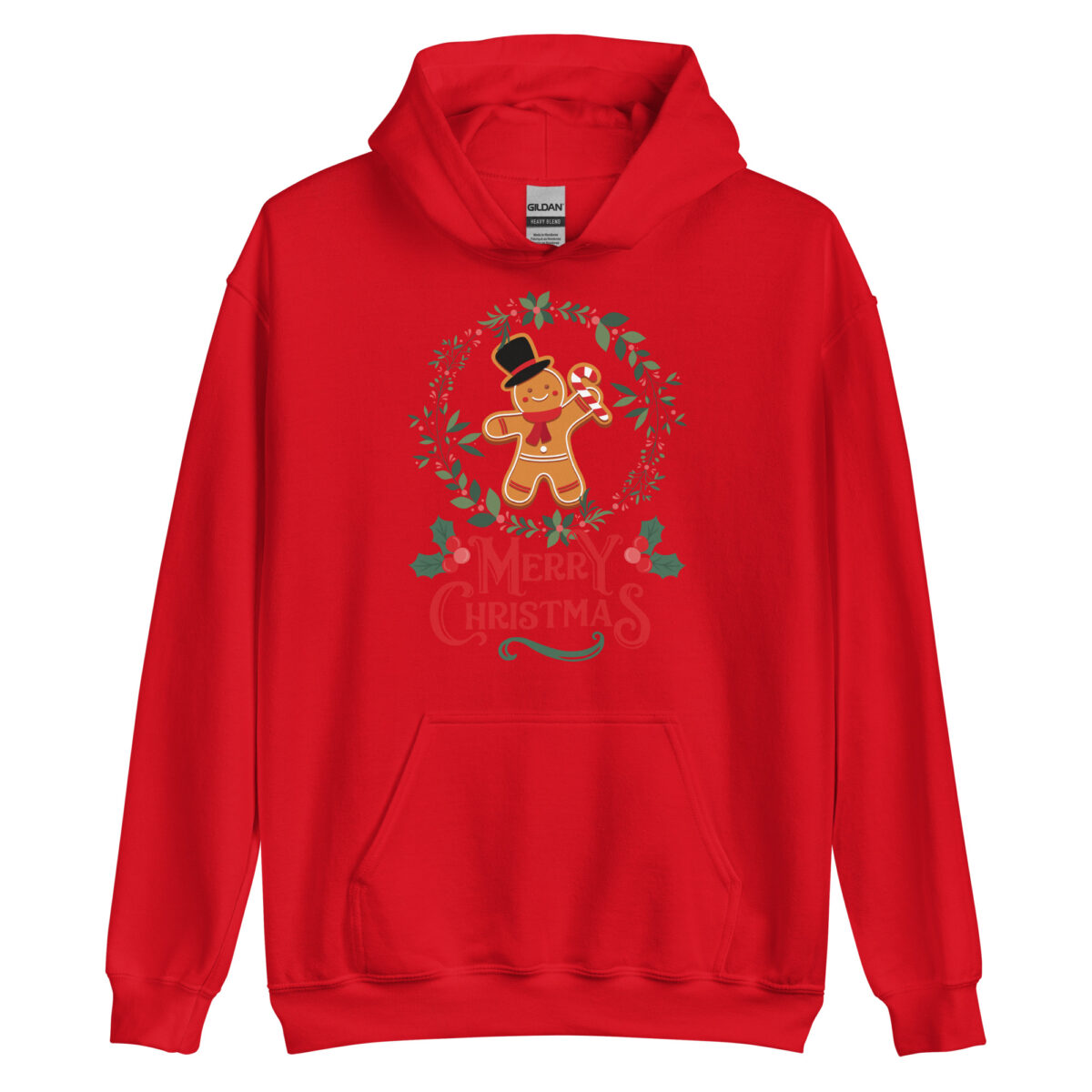 unisex heavy blend hoodie red front 639b5325de979