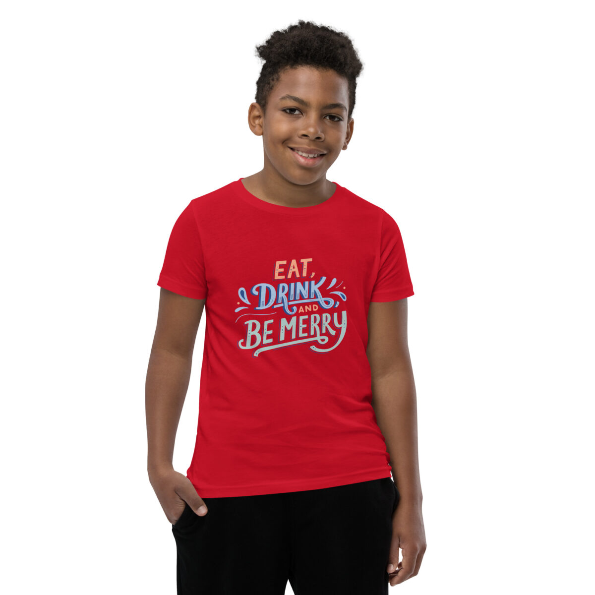 youth staple tee red front 639f9b6abe8f9