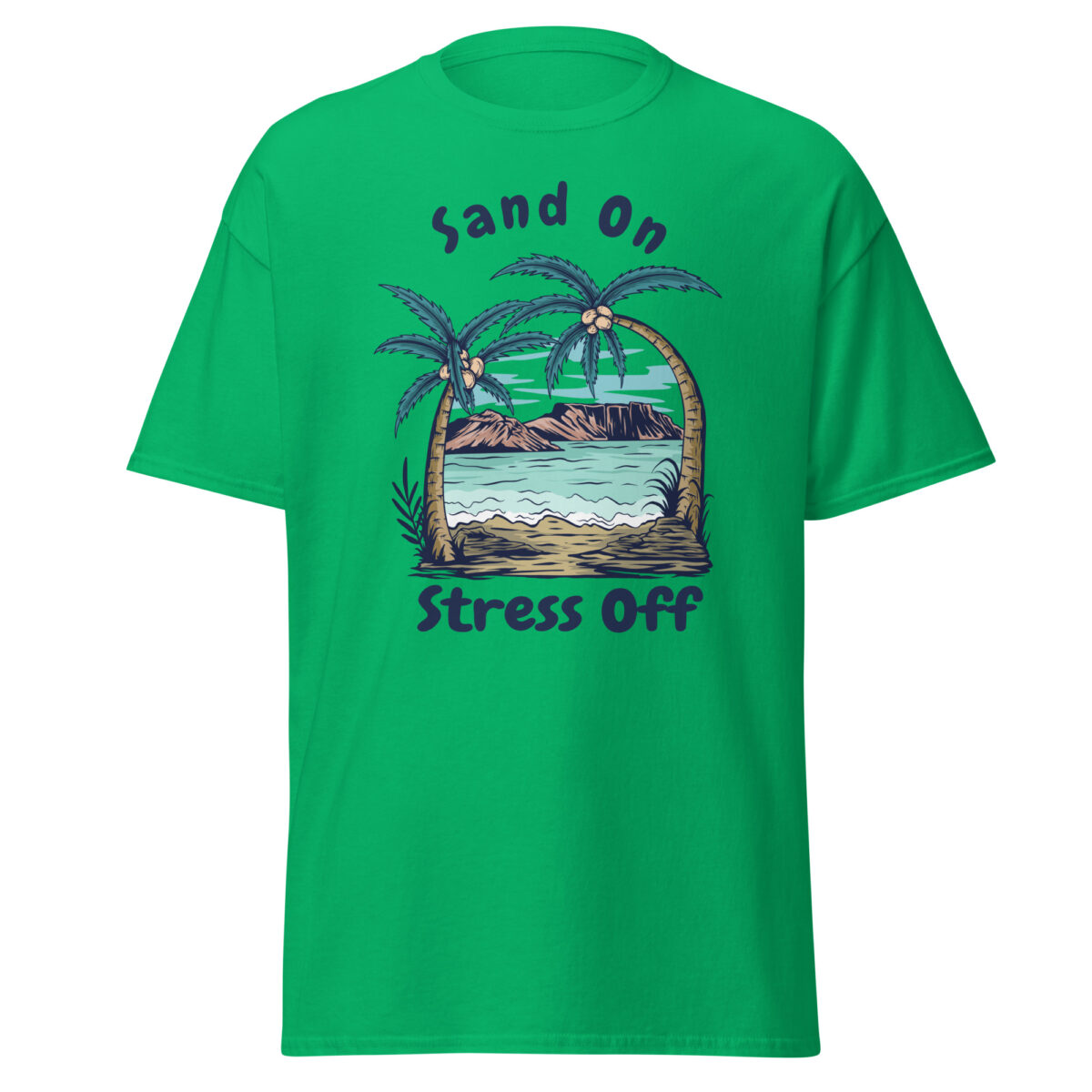 mens classic tee irish green front 63b1739d7ca37