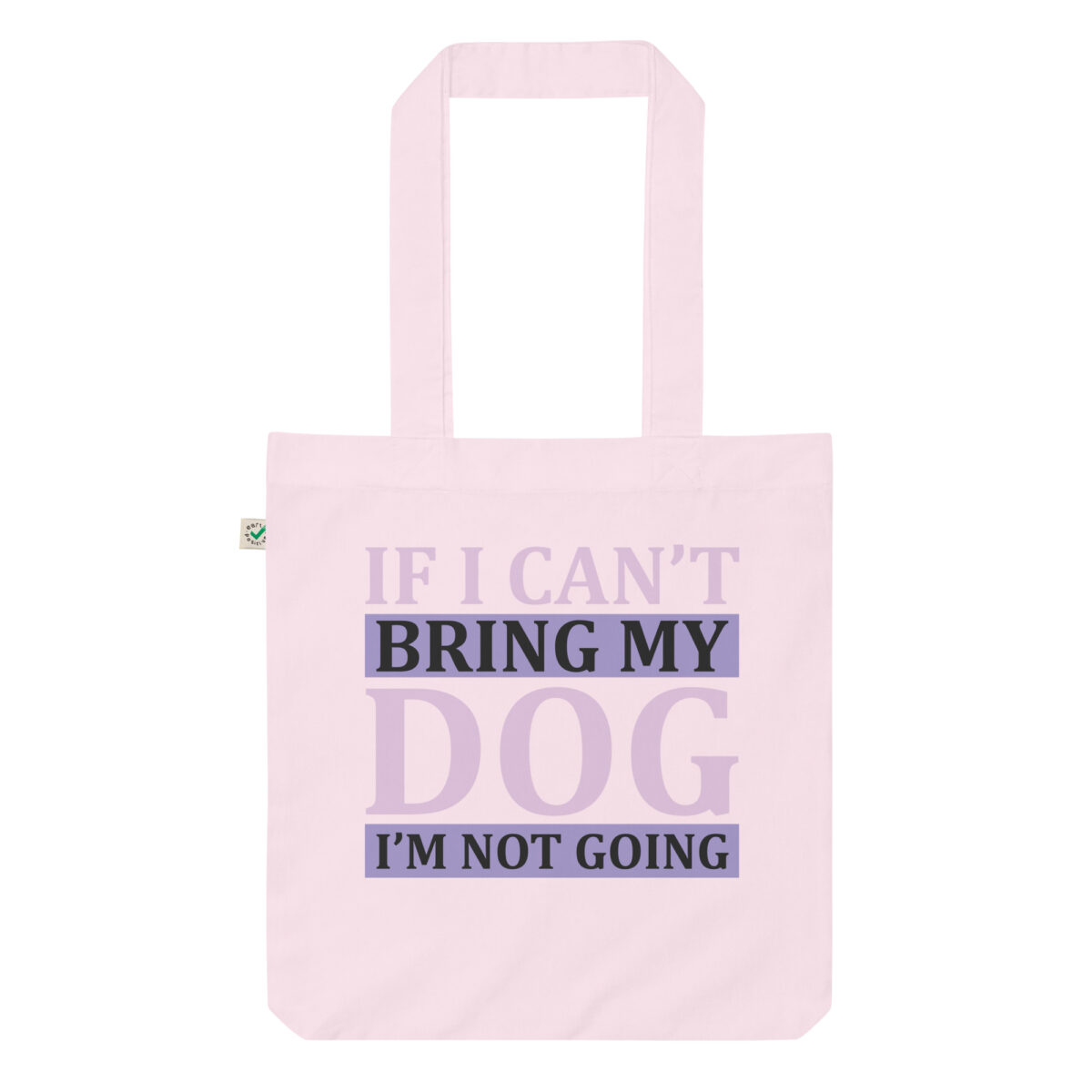 organic fashion tote bag candy pink front 63ded13e8f498