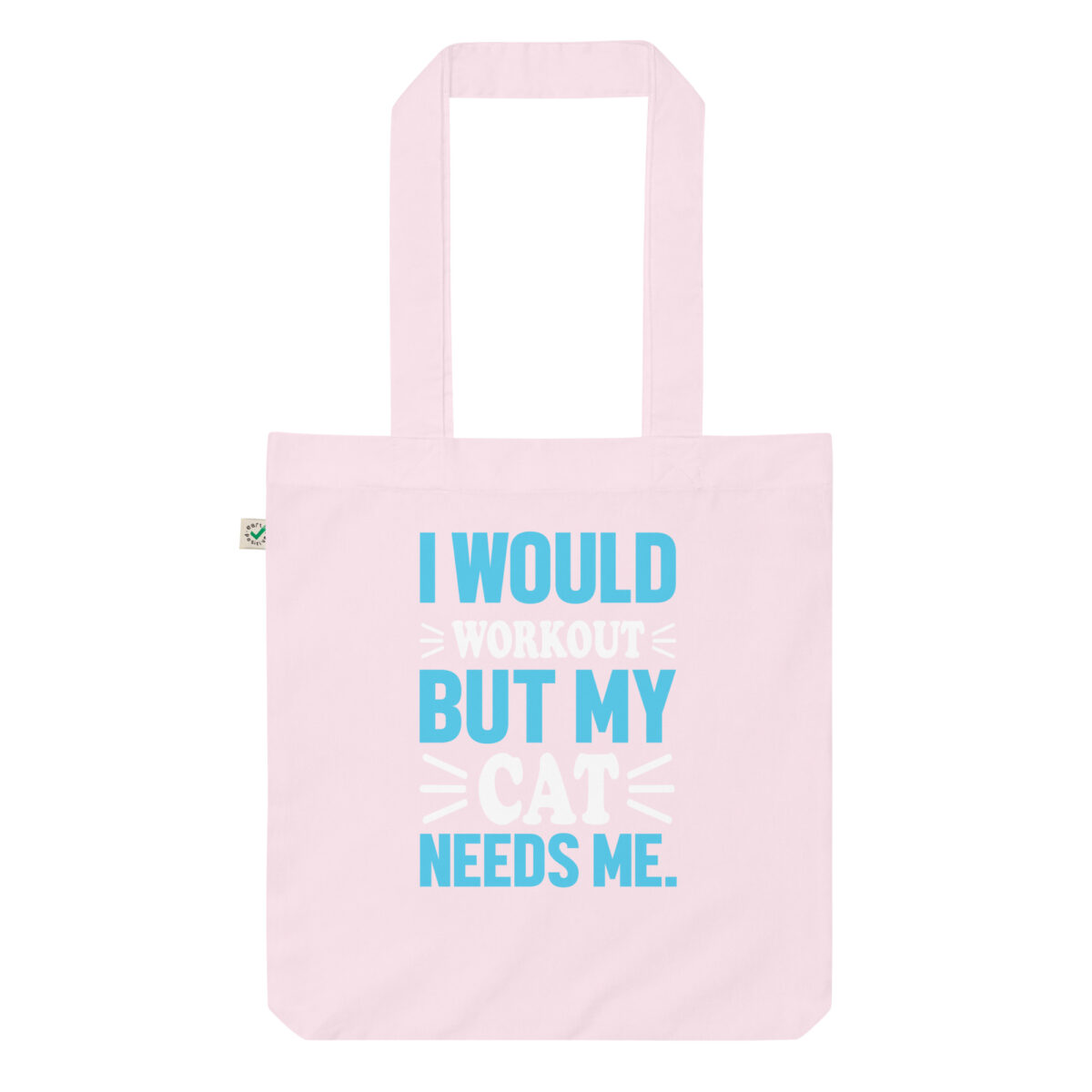 organic fashion tote bag candy pink front 63e2b577f077a