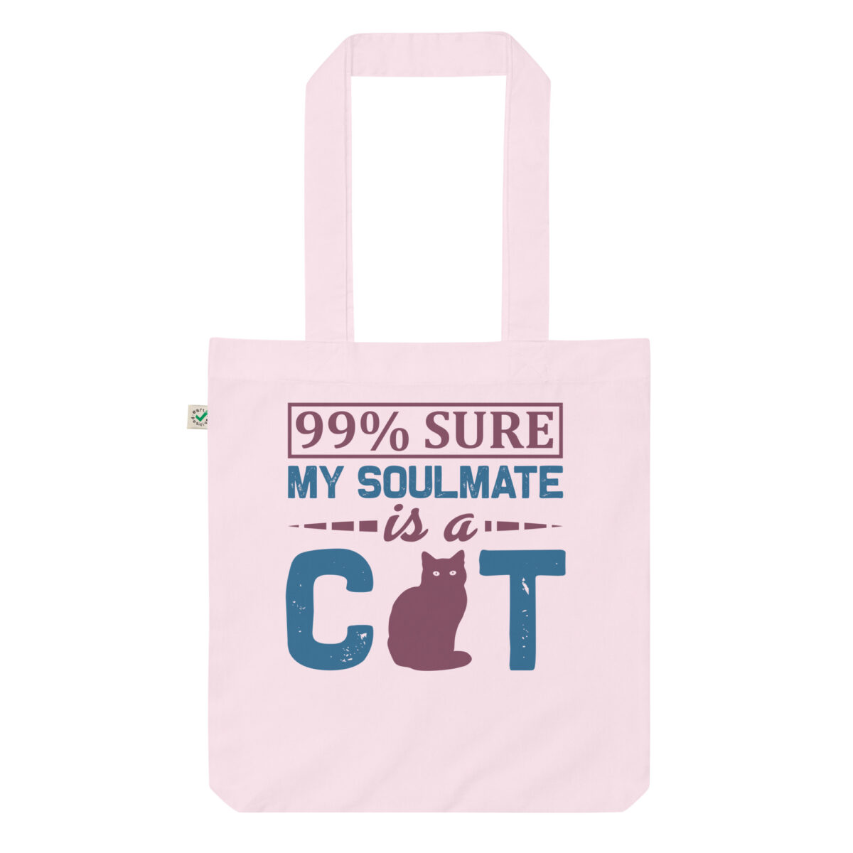 organic fashion tote bag candy pink front 63e2c34fb69cb