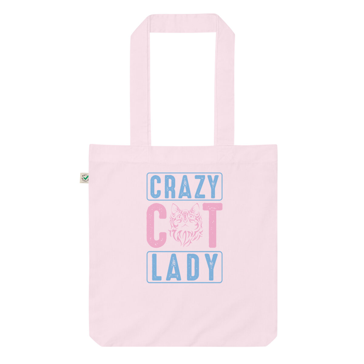 organic fashion tote bag candy pink front 63e455cebf61b