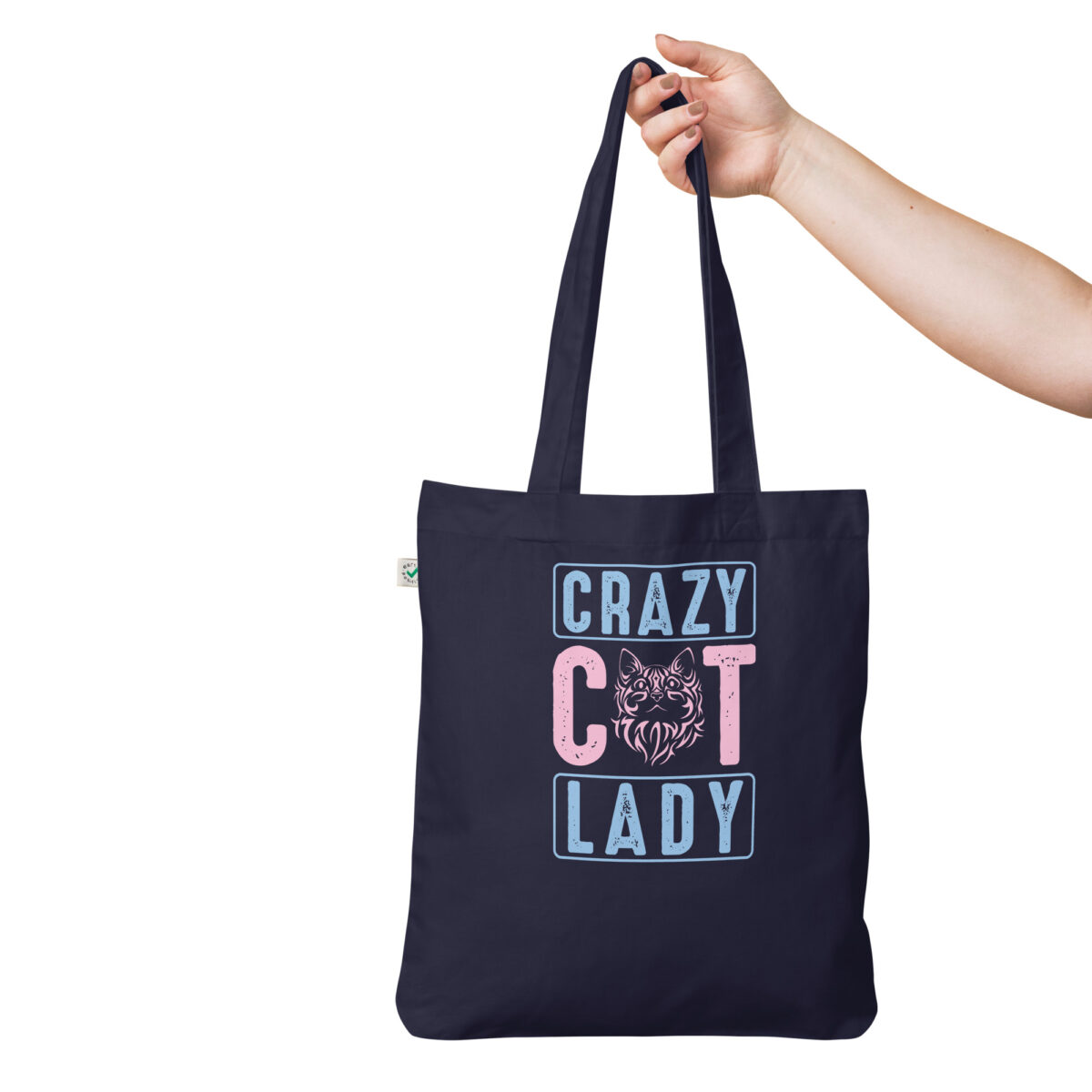 organic fashion tote bag navy front 2 63e455cebf45e