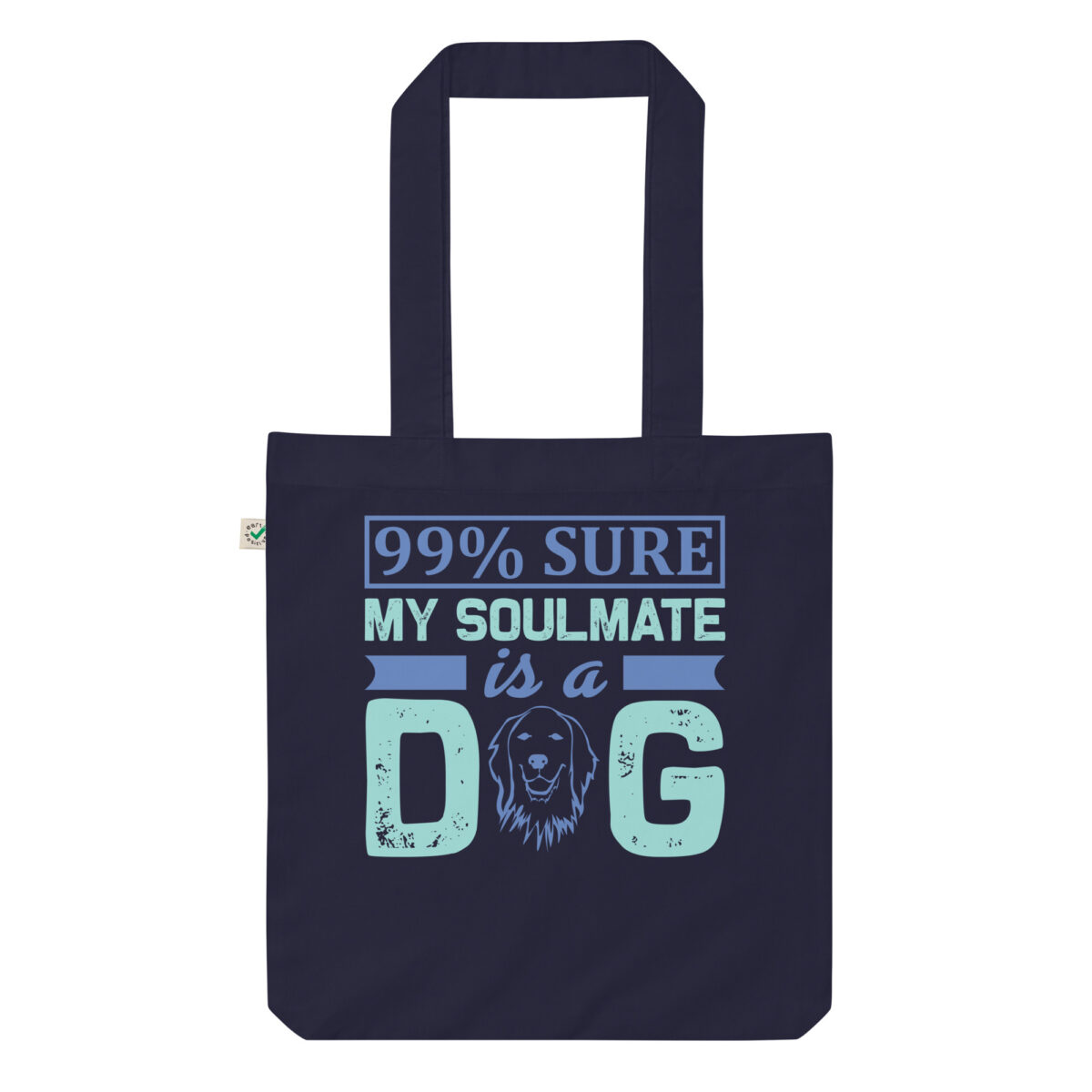 organic fashion tote bag navy front 63e17ac67f43d