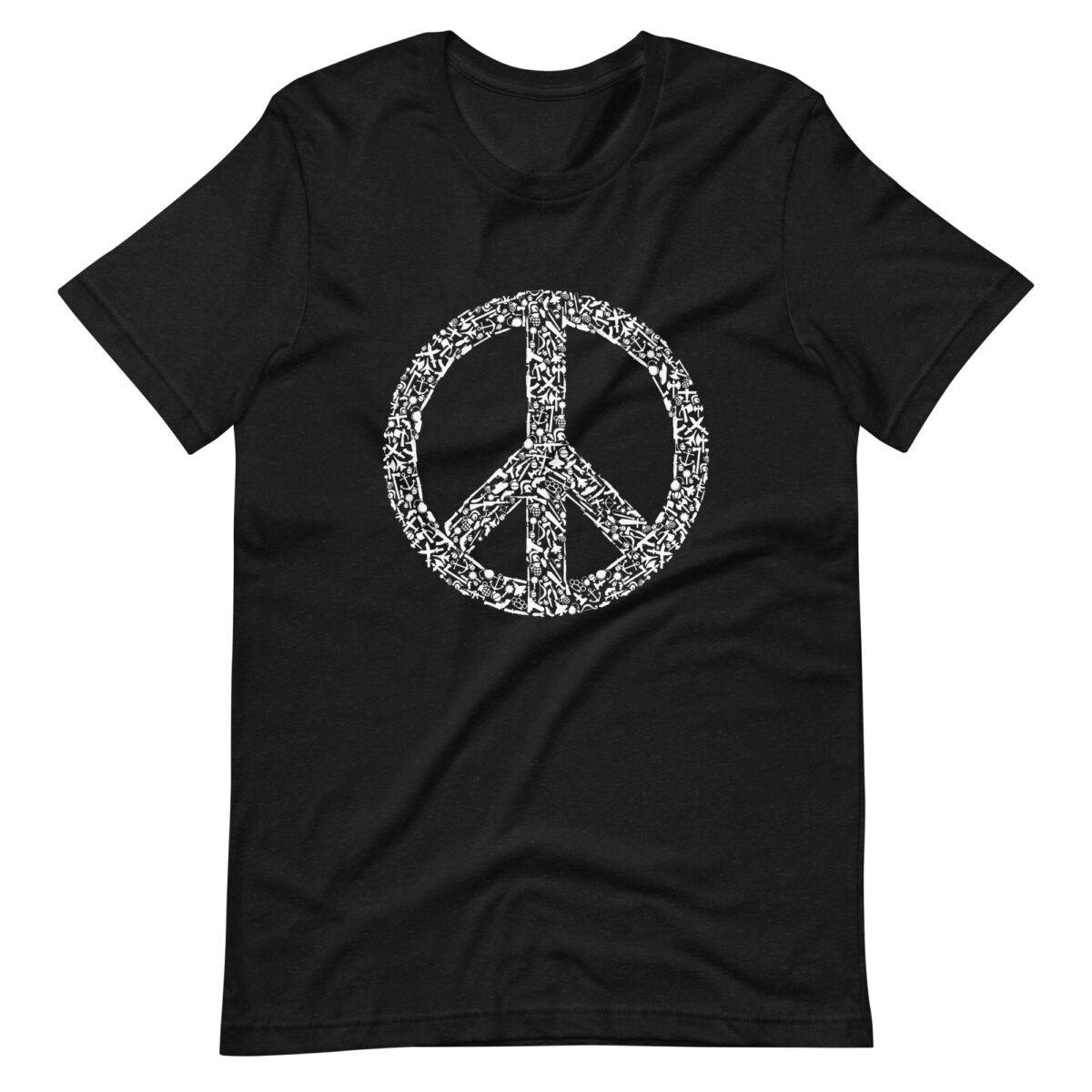 unisex staple t shirt black heather front 63e38caa72ff2