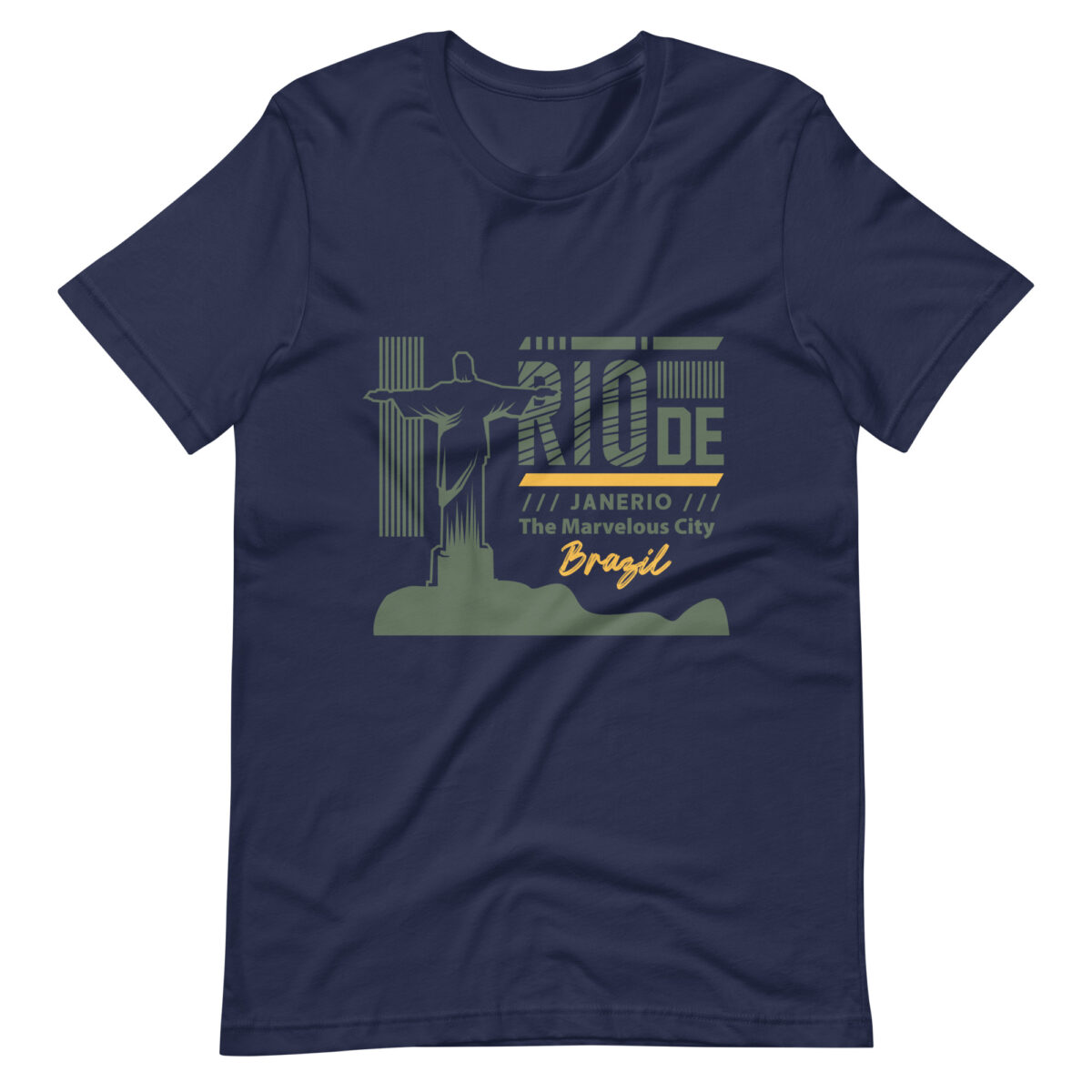 unisex staple t shirt navy front 63e4f0eedb108