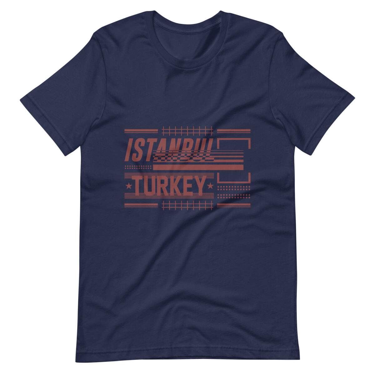 unisex staple t shirt navy front 63e5372f3a7af