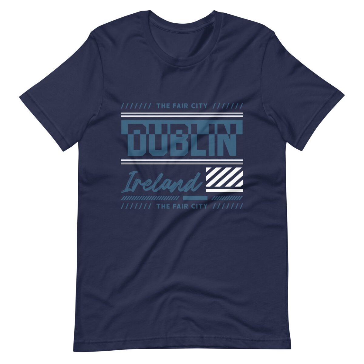 unisex staple t shirt navy front 63e53dd1c603c