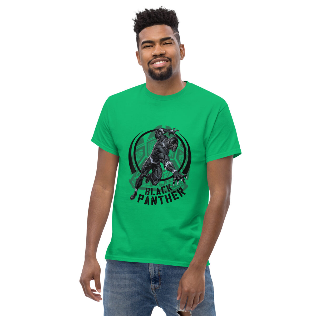 mens classic tee irish green front 2 6410d9bb54088