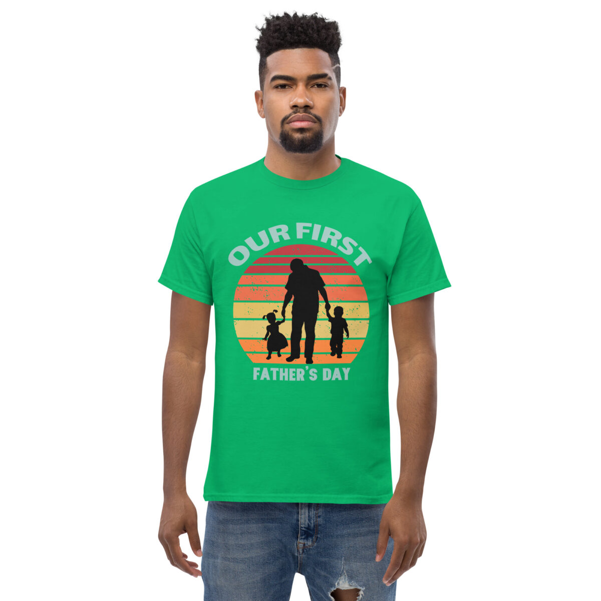 mens classic tee irish green front 64106fee26f68