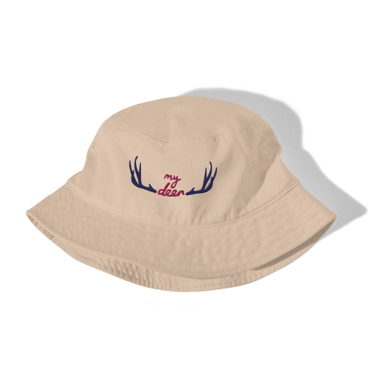 organic bucket hat stone front 6411e2e502573 1