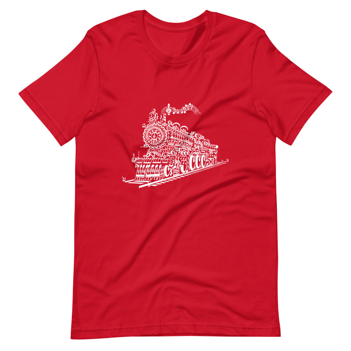 unisex staple t shirt red front 6414374eab3e9