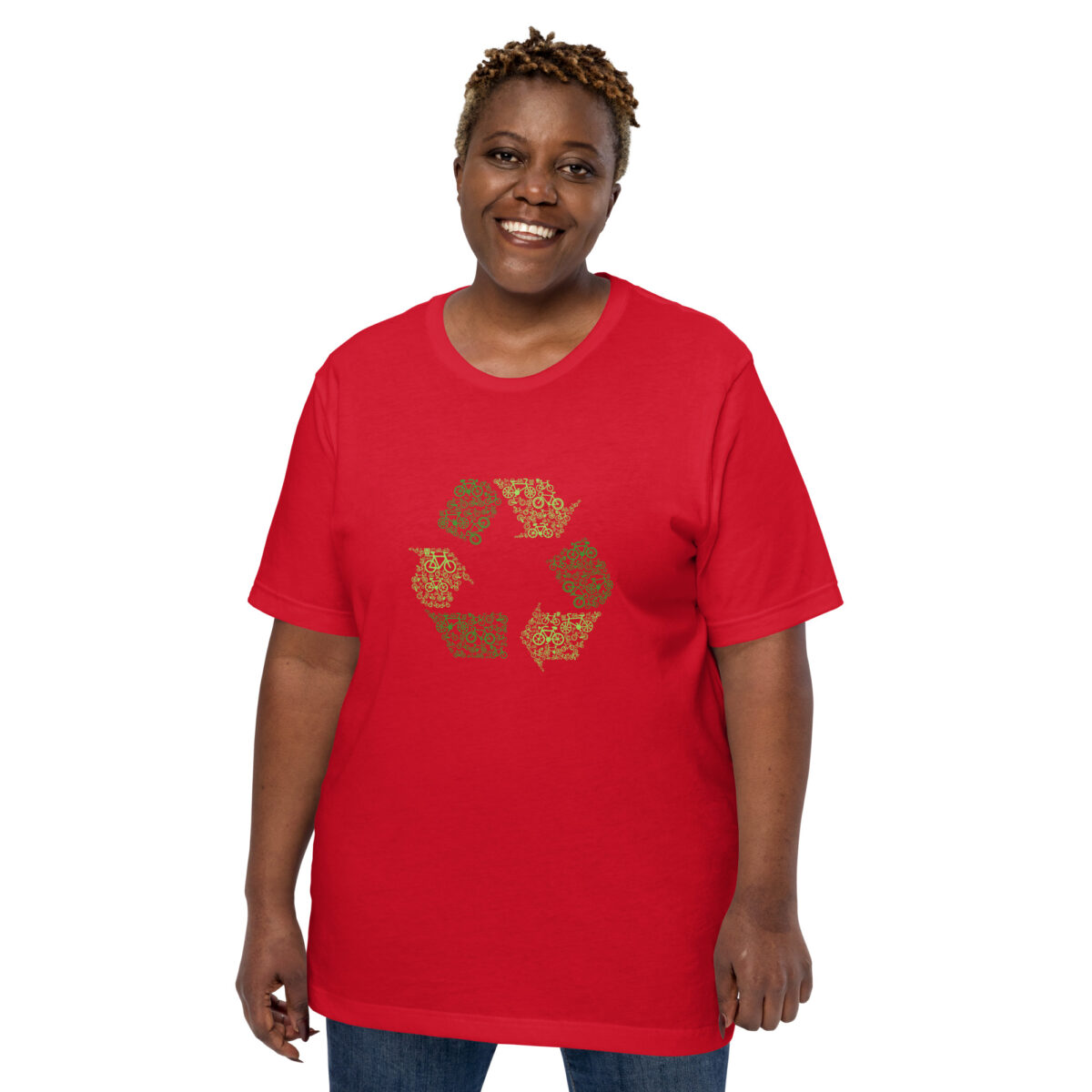 unisex staple t shirt red front 6414596acaf5a