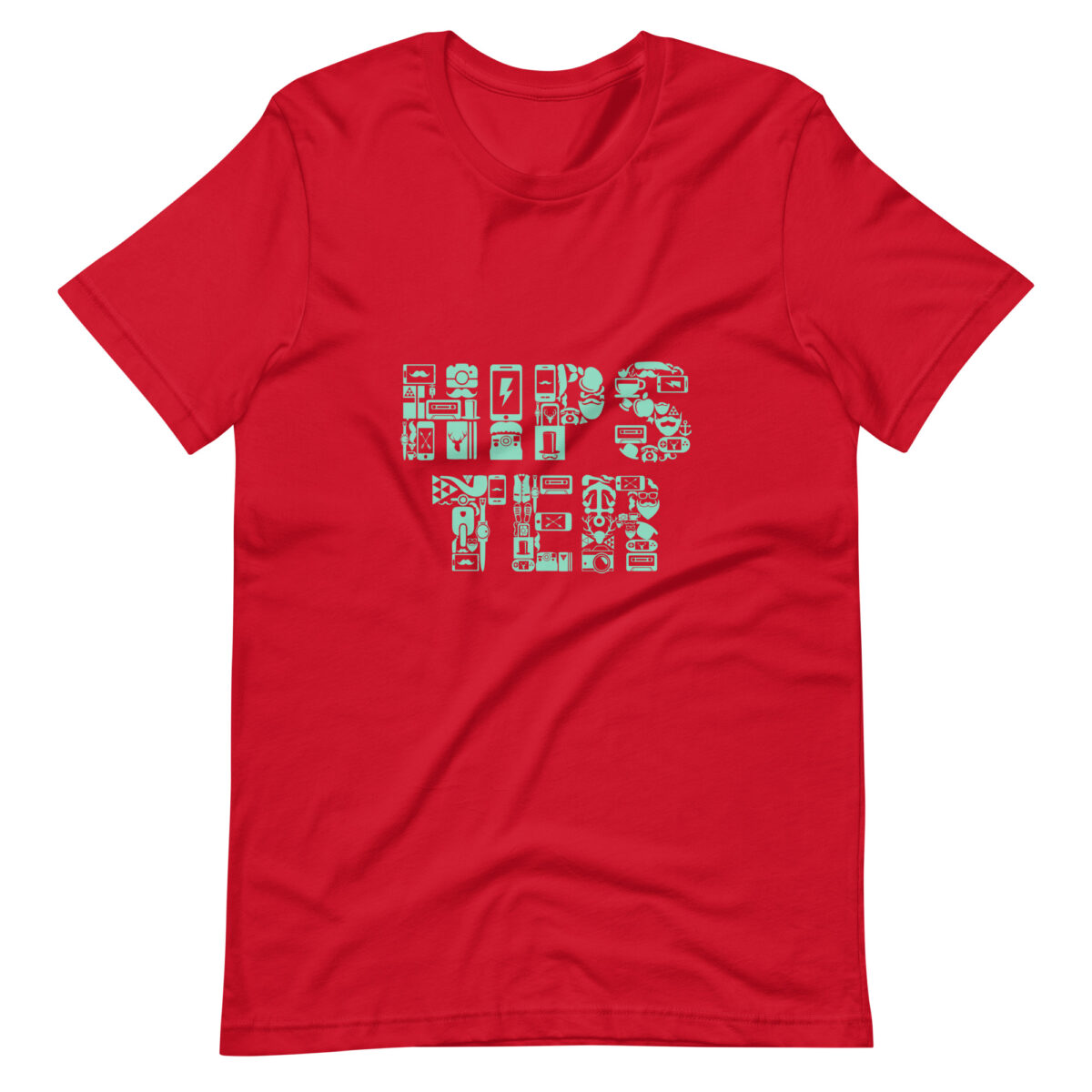 unisex staple t shirt red front 64146a1e04110