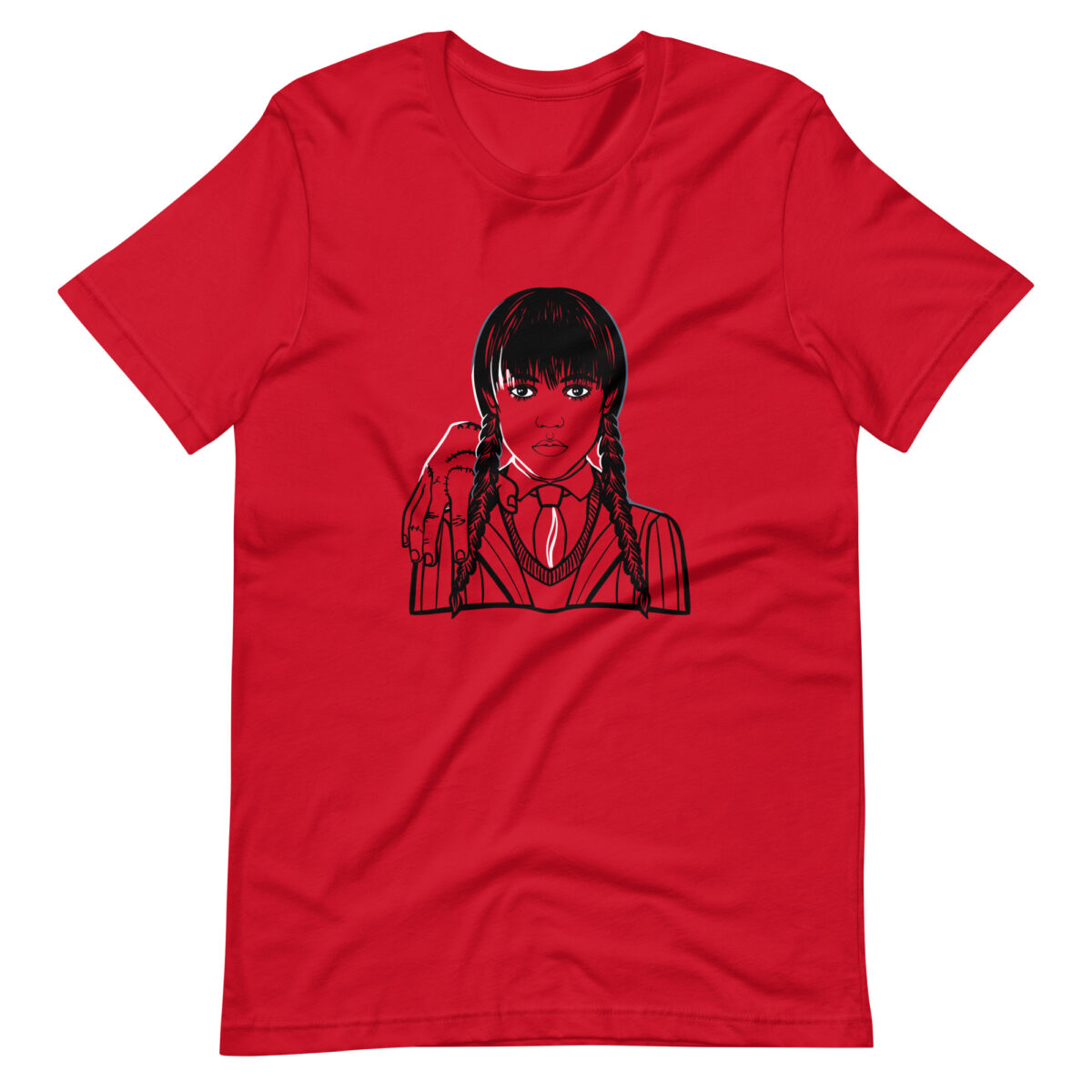 unisex staple t shirt red front 641acffc99c8f