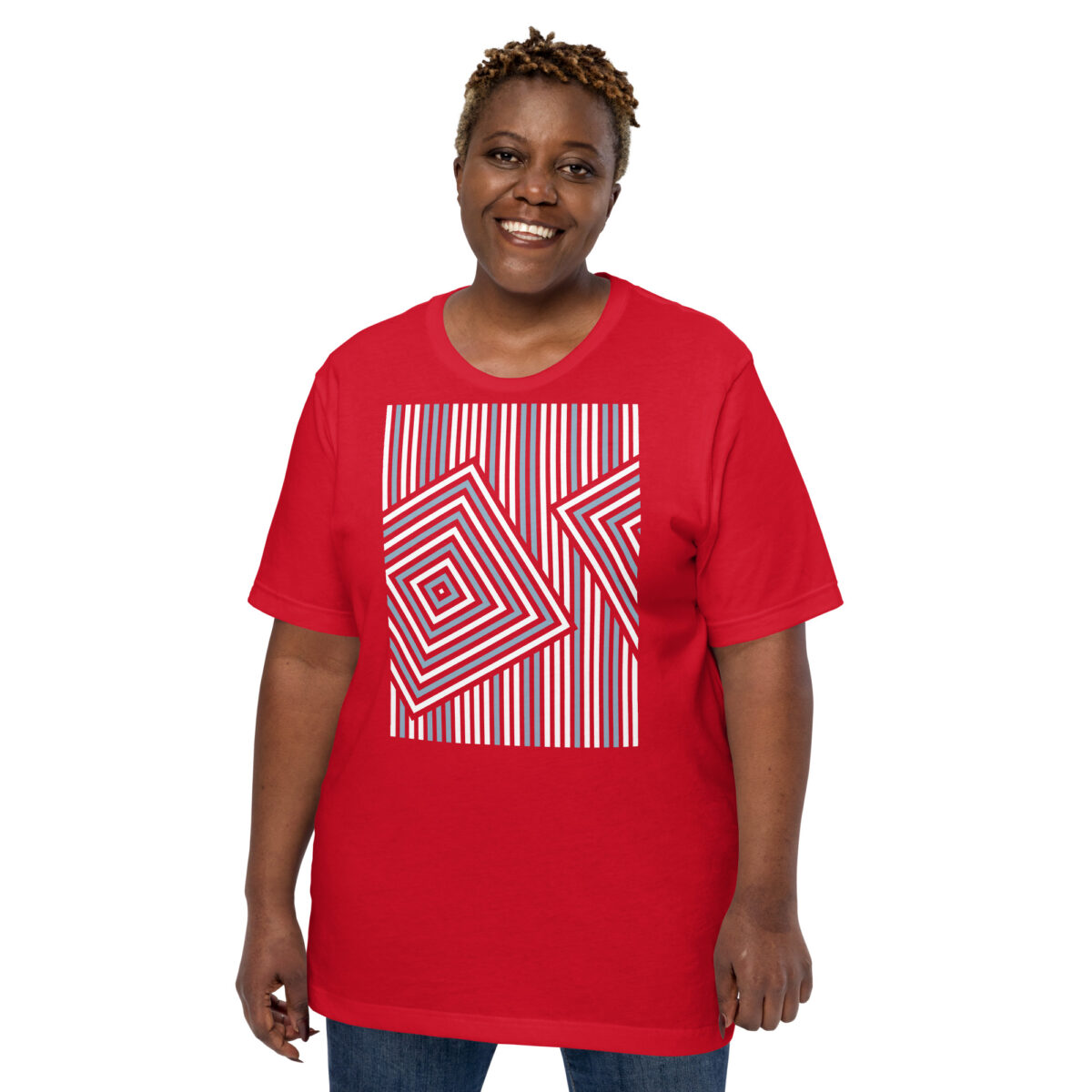 unisex staple t shirt red front 641b2c4f83829