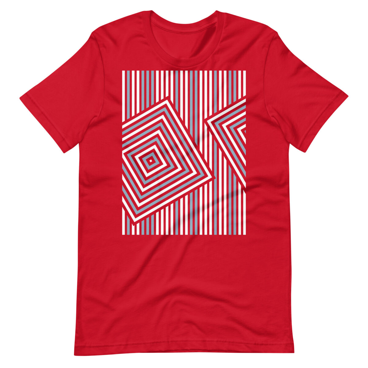 unisex staple t shirt red front 641b2c4f87152