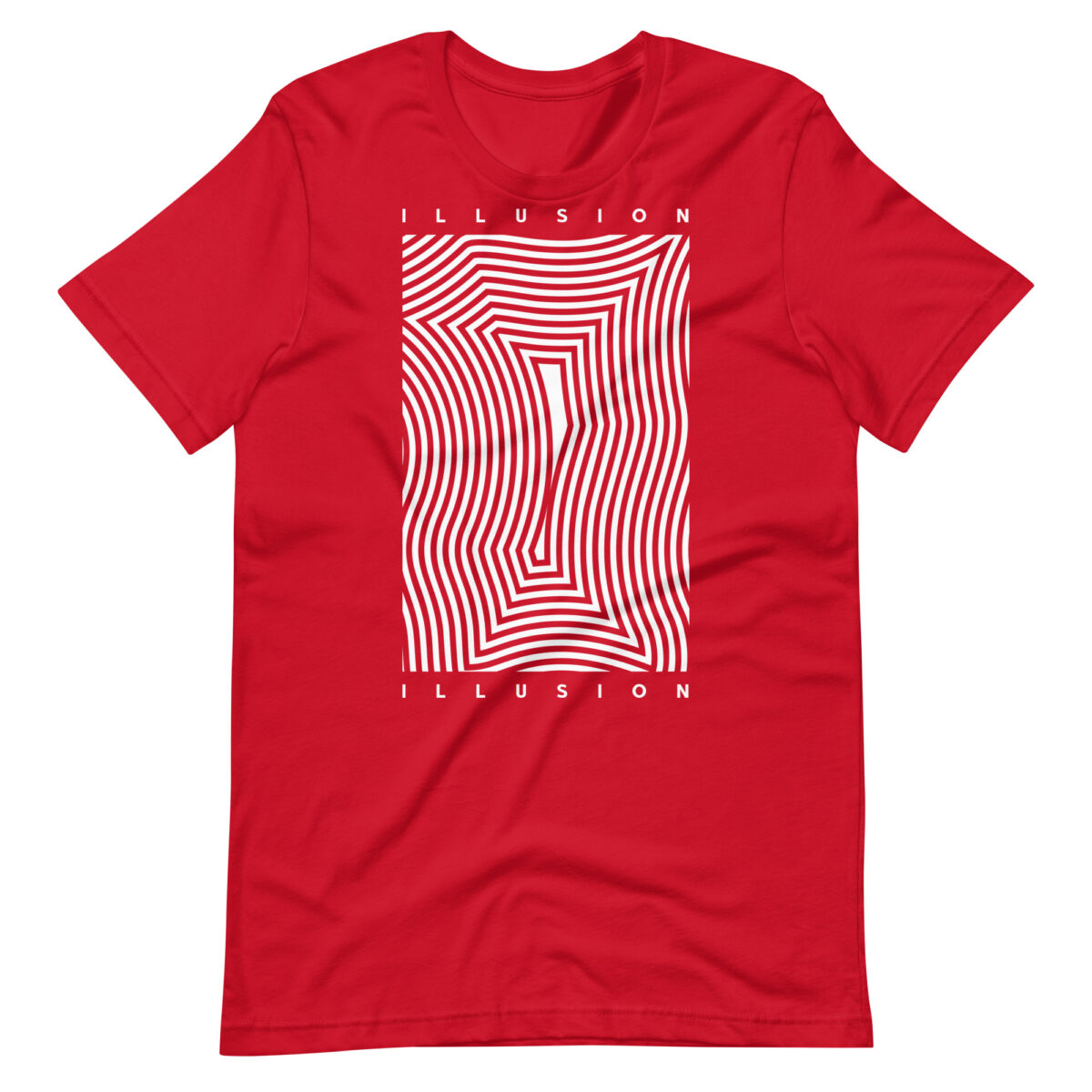 unisex staple t shirt red front 641b2df204697