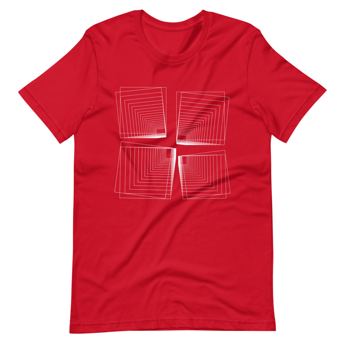 unisex staple t shirt red front 641b302650df6