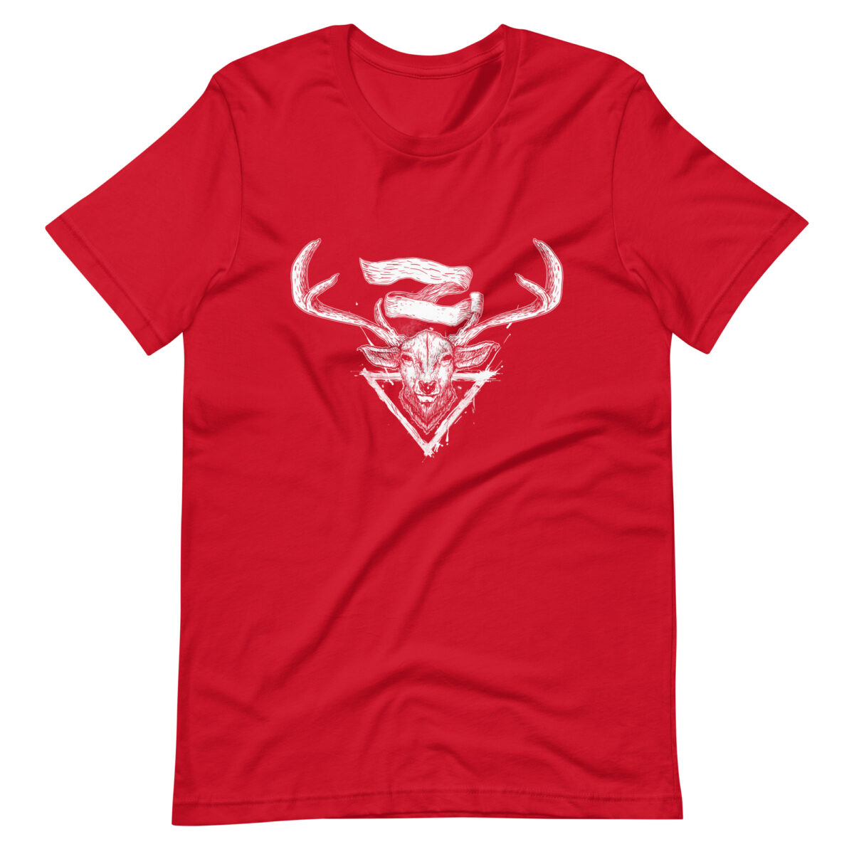 unisex staple t shirt red front 6422cb5804705