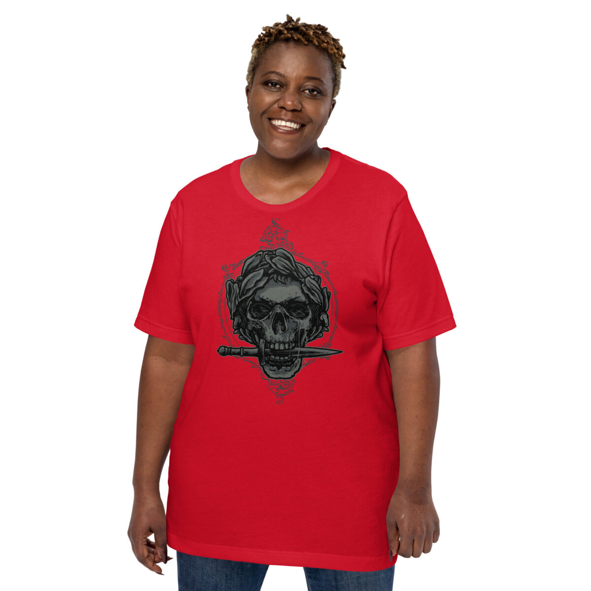 unisex staple t shirt red front 6422e0fb35952