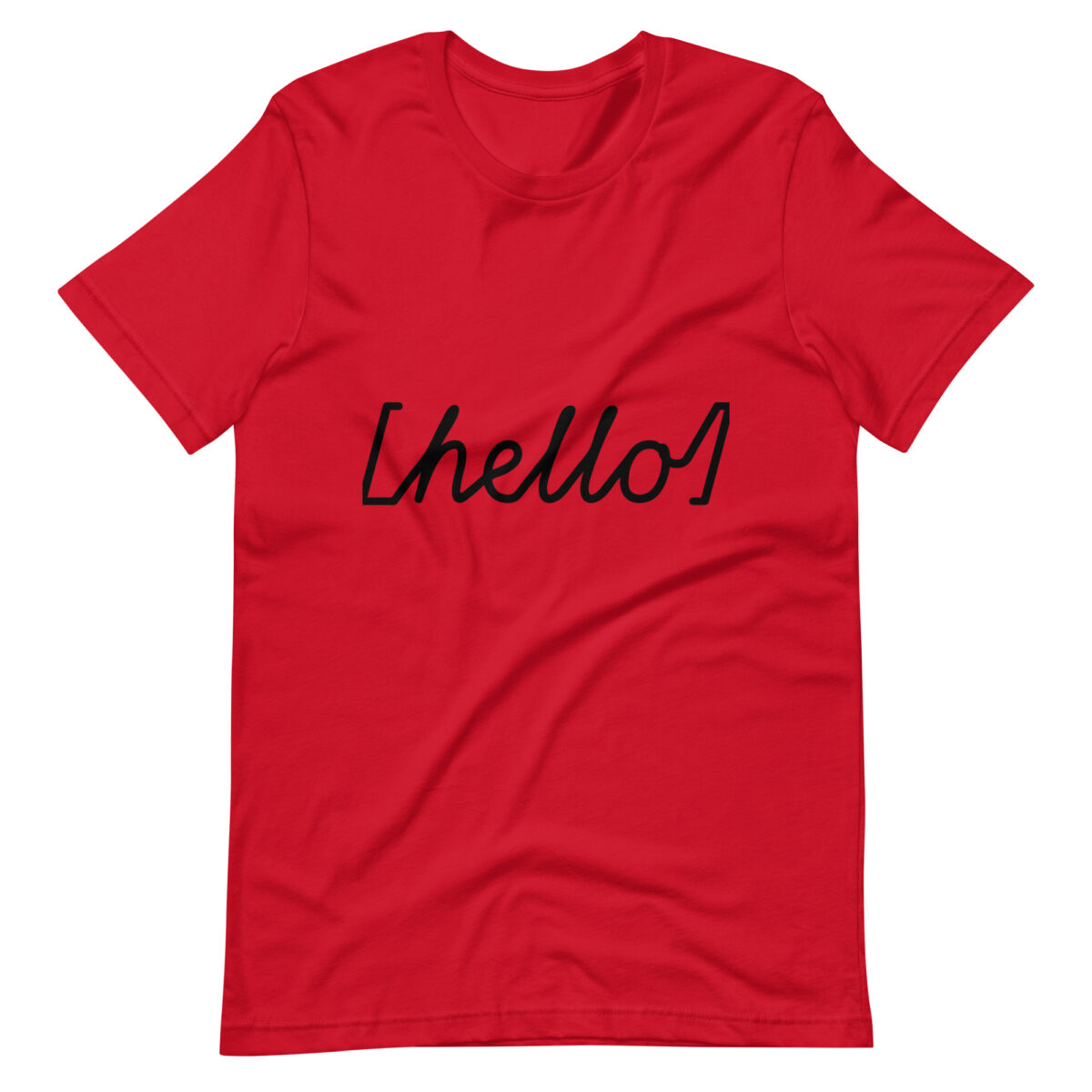 unisex staple t shirt red front 6422ed1f8f659