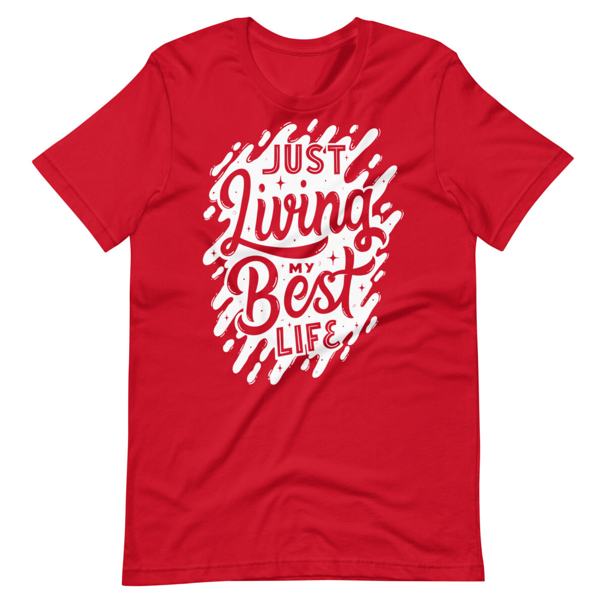 unisex staple t shirt red front 64257139899fb