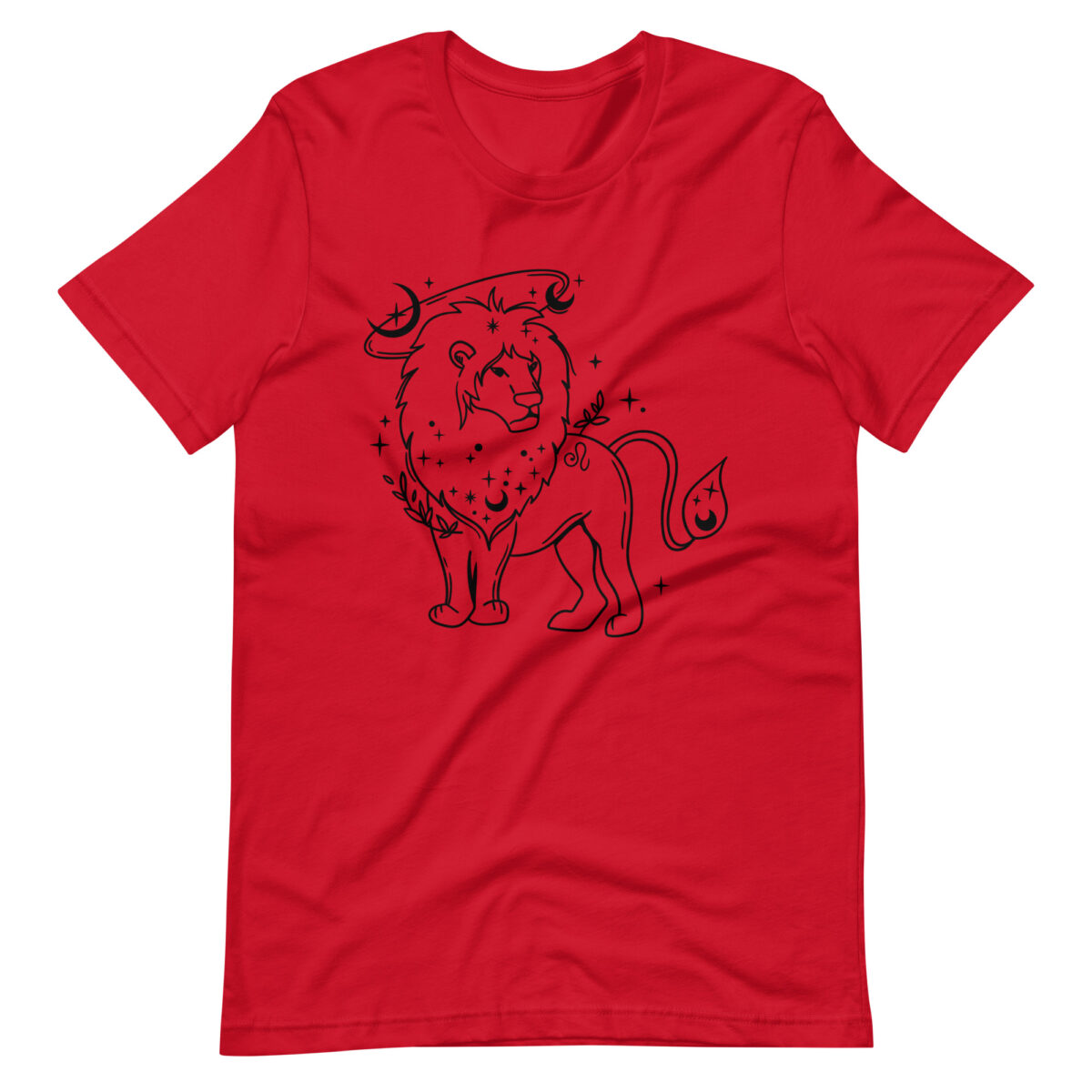 unisex staple t shirt red front 642725b187428