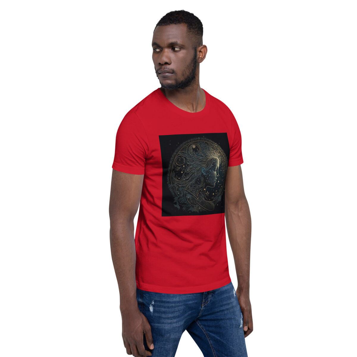 unisex staple t shirt red right front 642722ed5e1a9