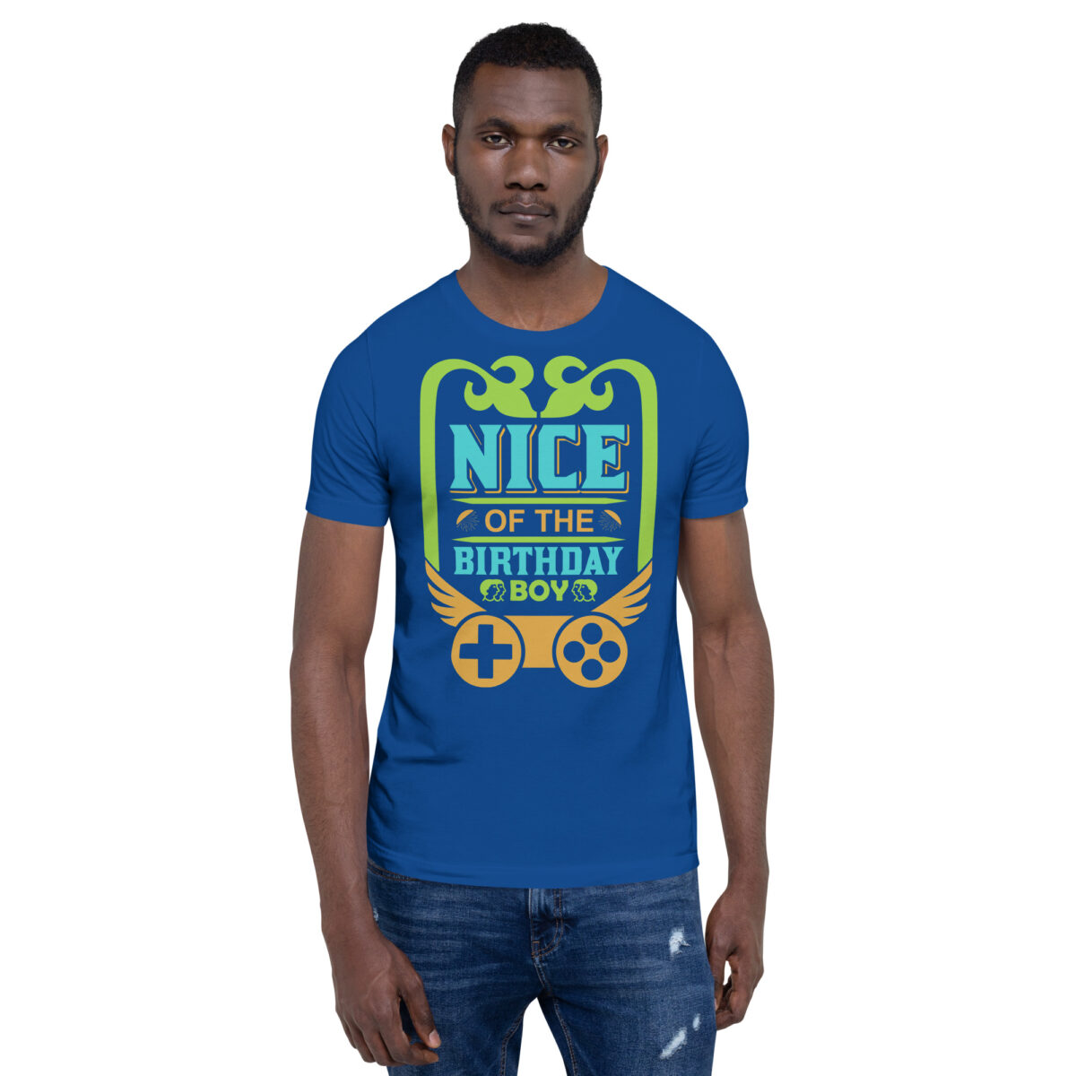 unisex staple t shirt true royal front 641852e07c16c