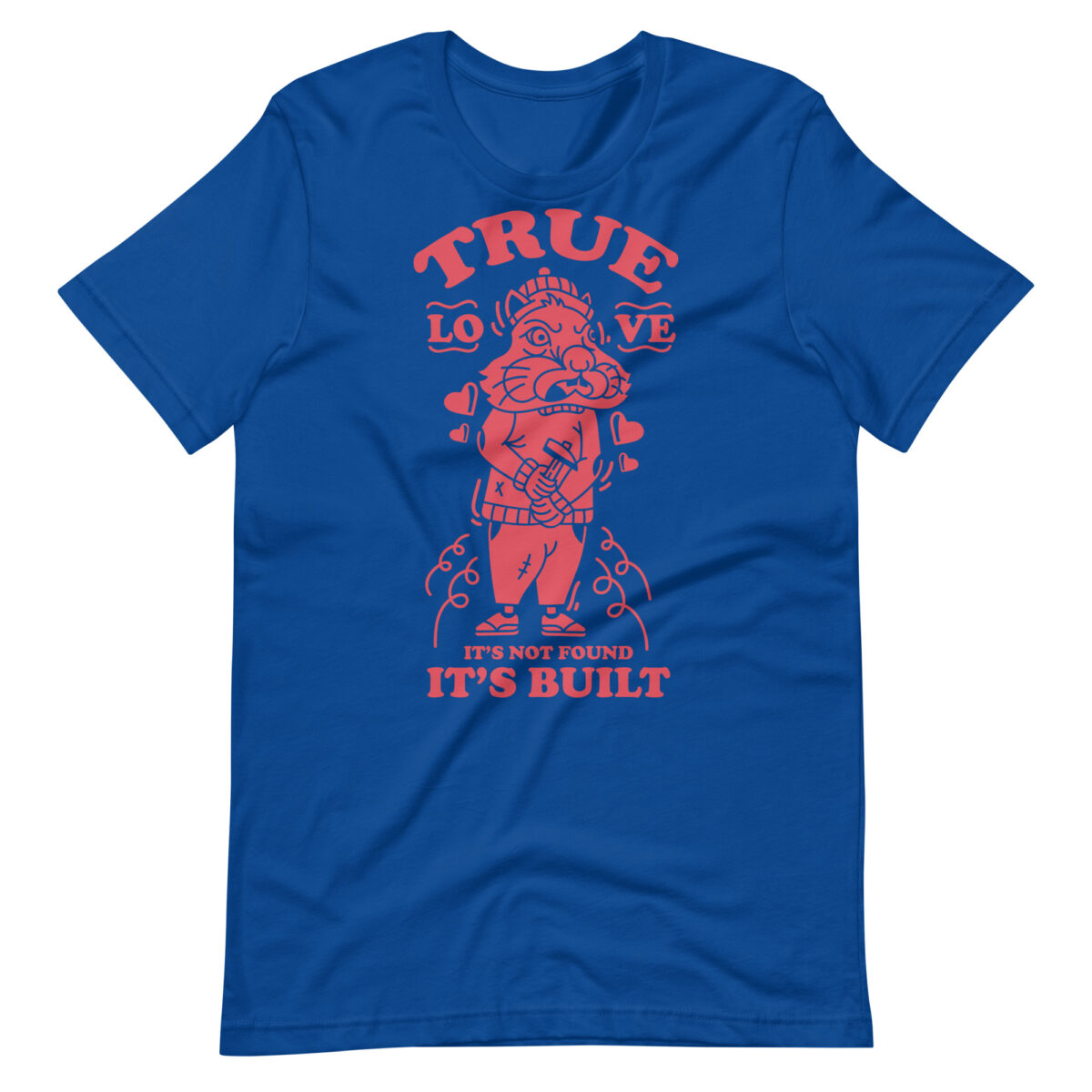 unisex staple t shirt true royal front 641b2288b56ba