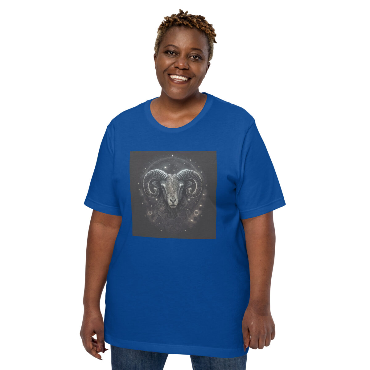 unisex staple t shirt true royal front 642723b64e2e4