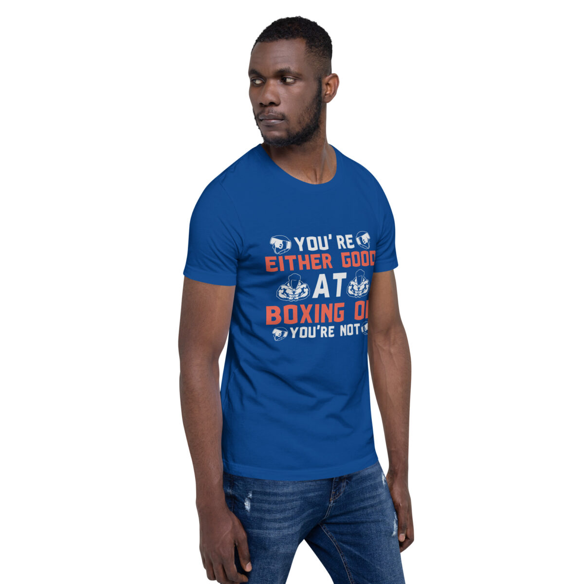 unisex staple t shirt true royal right front 641089907ae2c