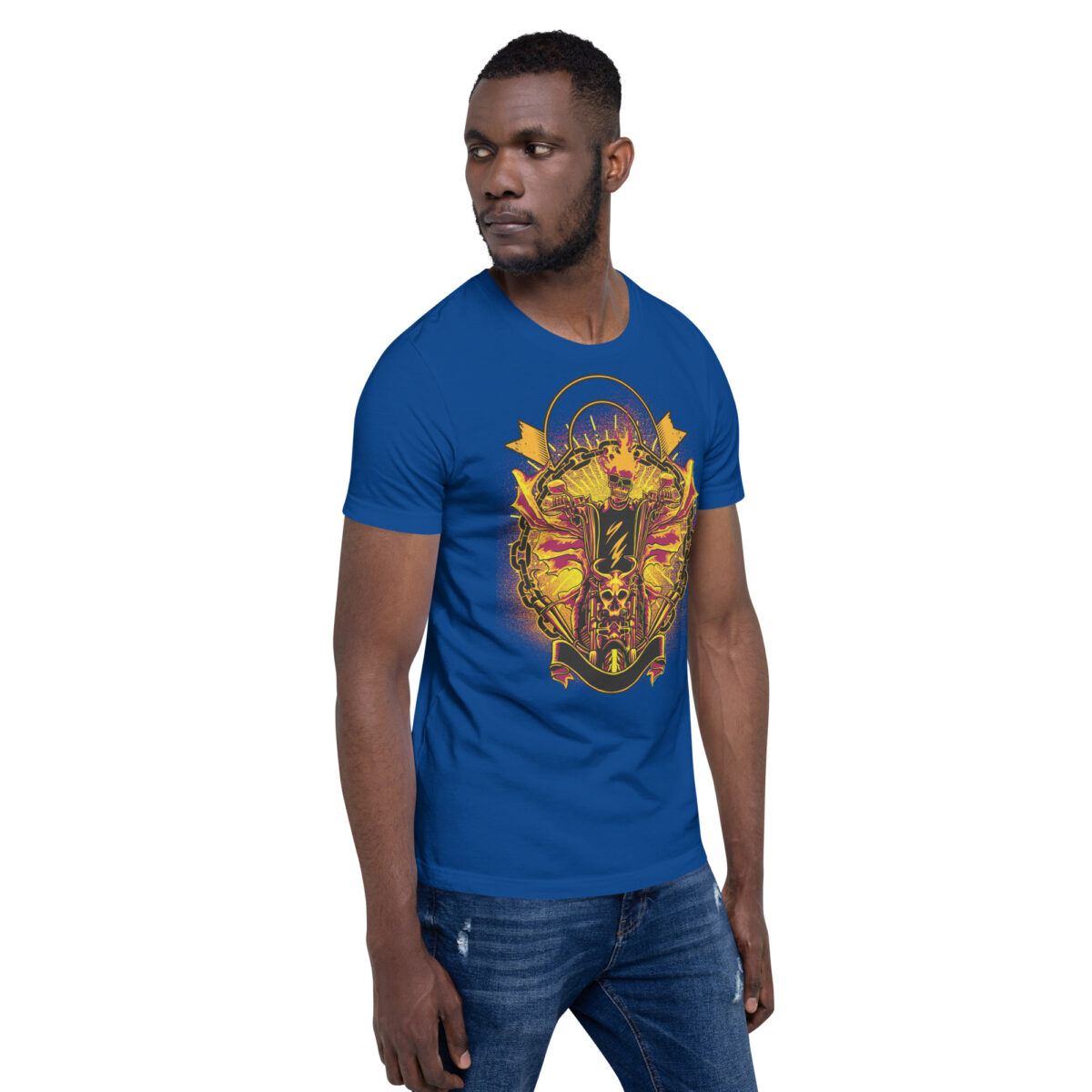 unisex staple t shirt true royal right front 6422b408cfc17