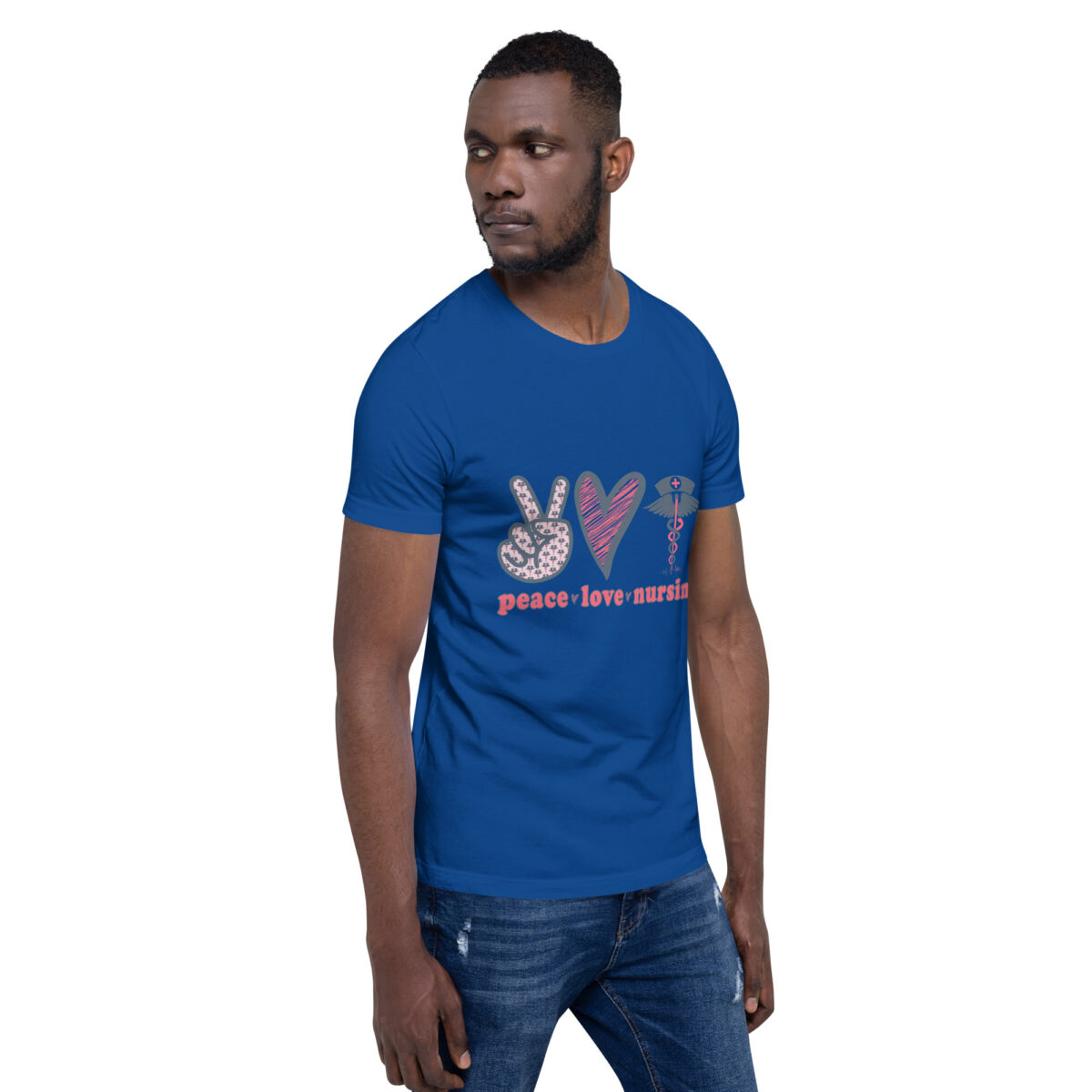 unisex staple t shirt true royal right front 6424694cefa04