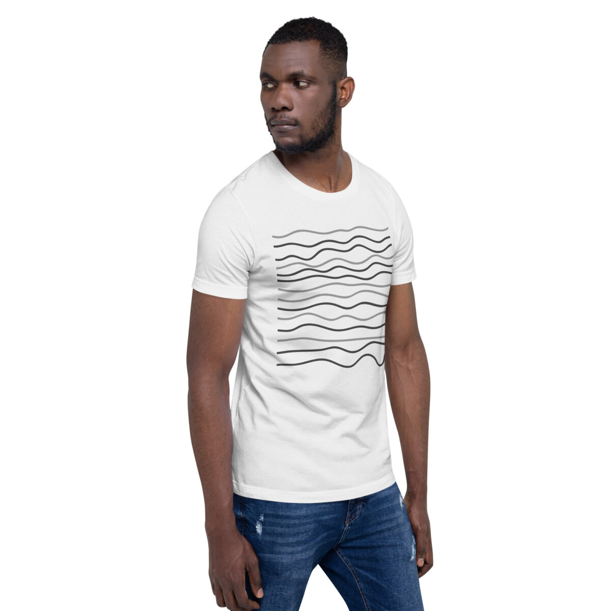 unisex staple t shirt white right front 641b5a2a39d47