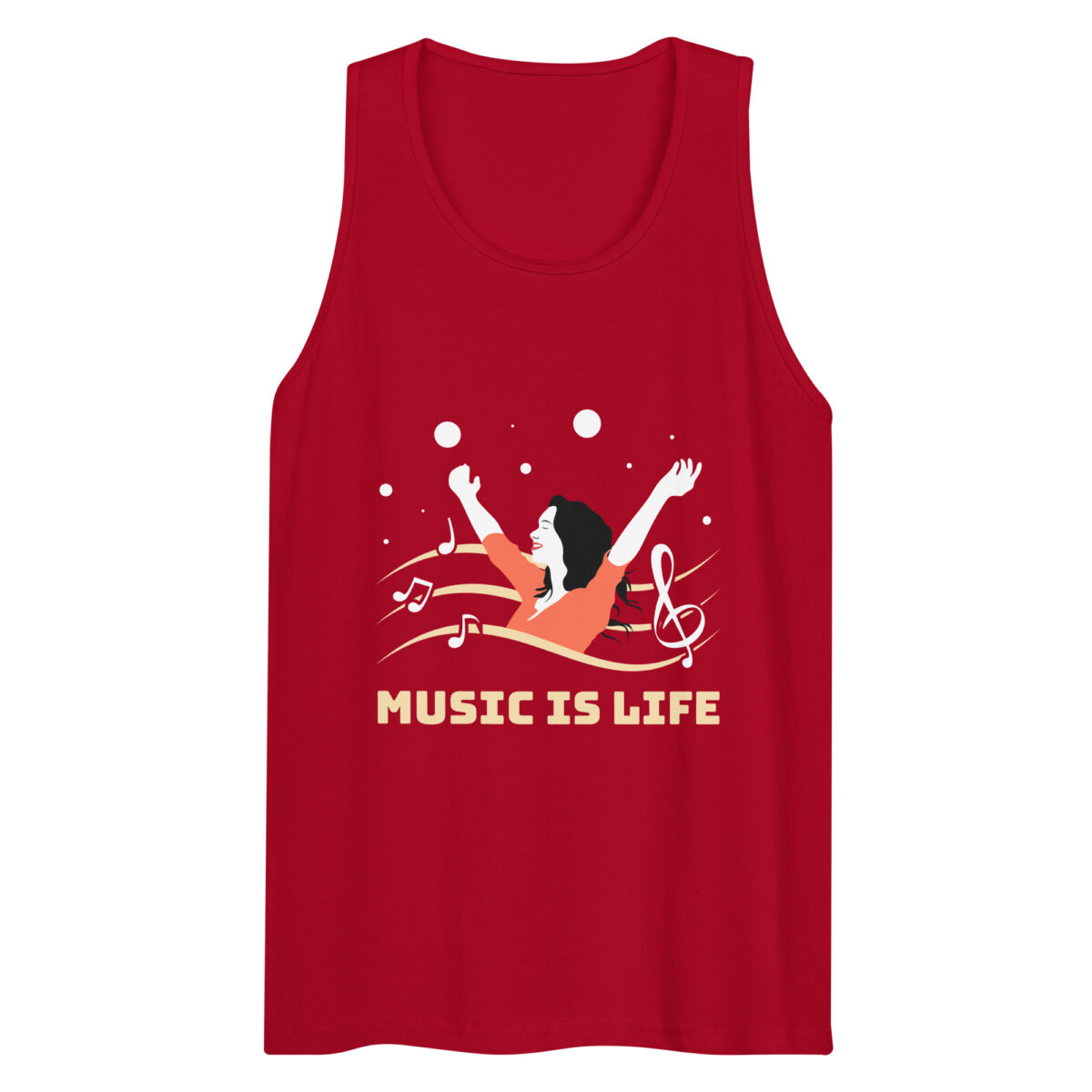 mens premium tank top red front 644102e453793