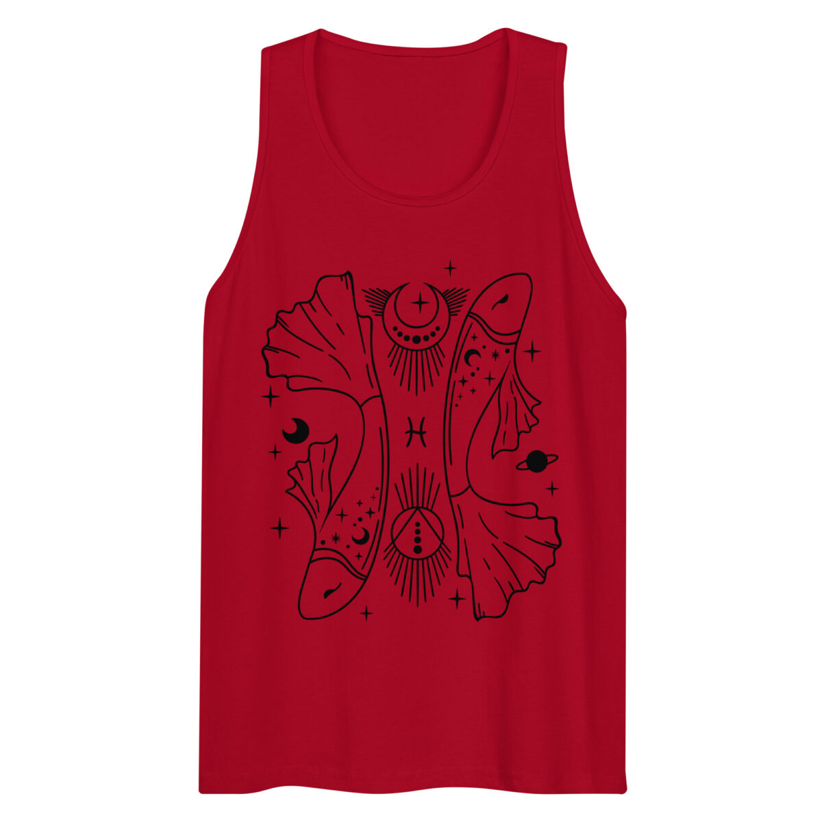 mens premium tank top red front 644b93c74a316