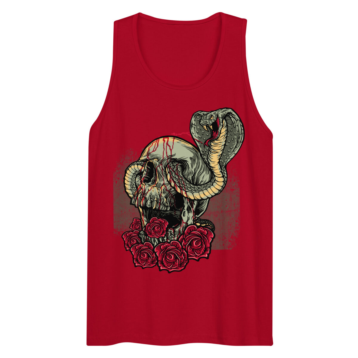 mens premium tank top red front 644bdf7c12711