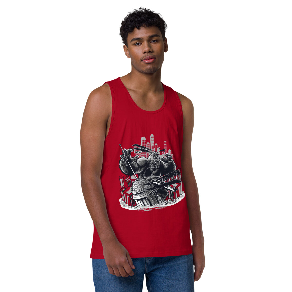 mens premium tank top red front 644bf388ae36e