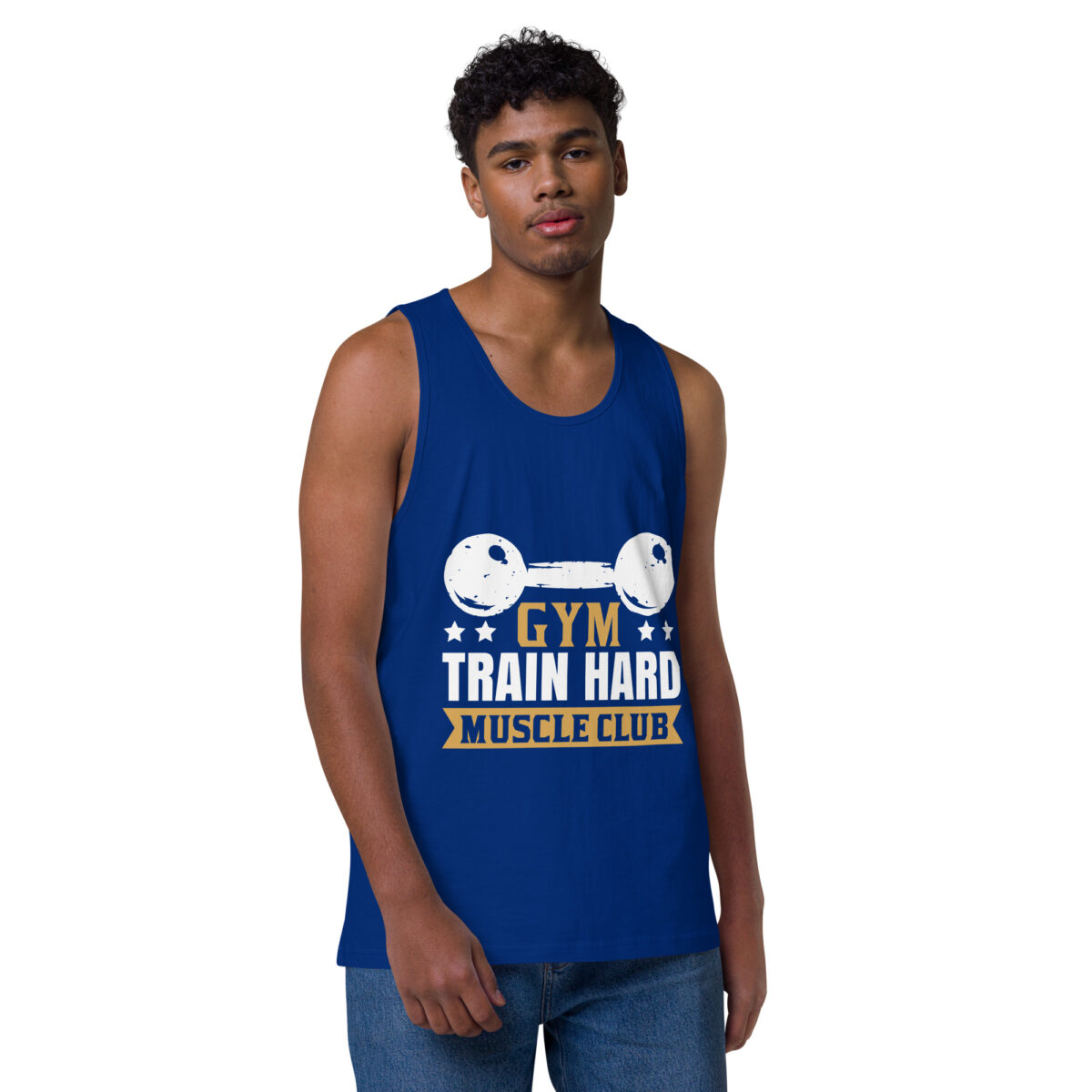 mens premium tank top team royal front 643f9ce3c53e7