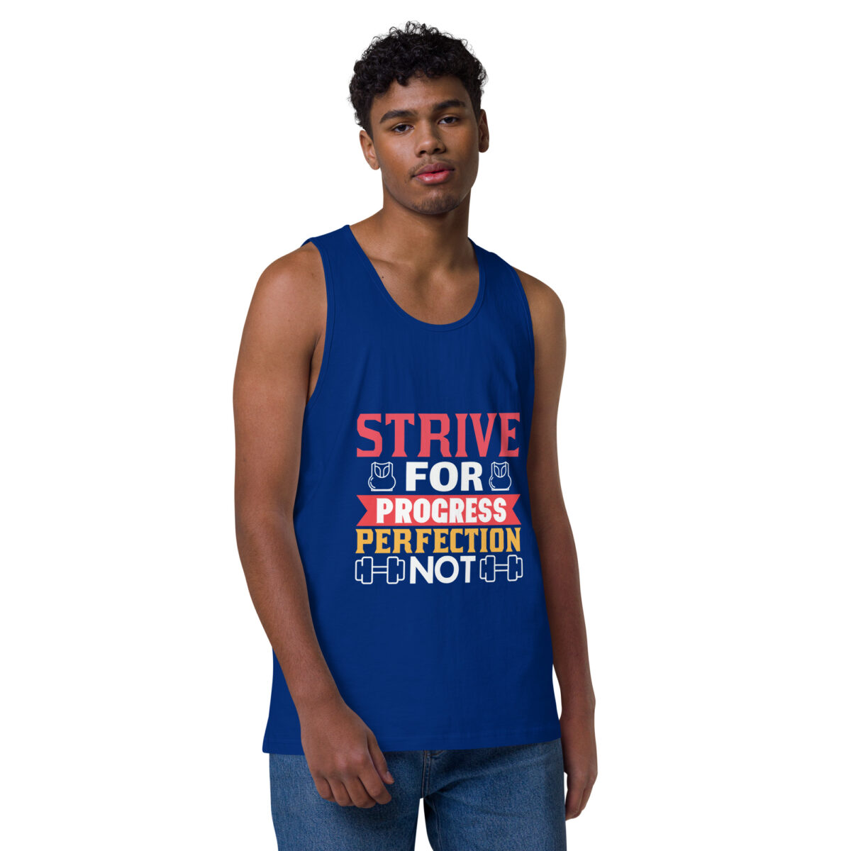 mens premium tank top team royal front 643faba579387