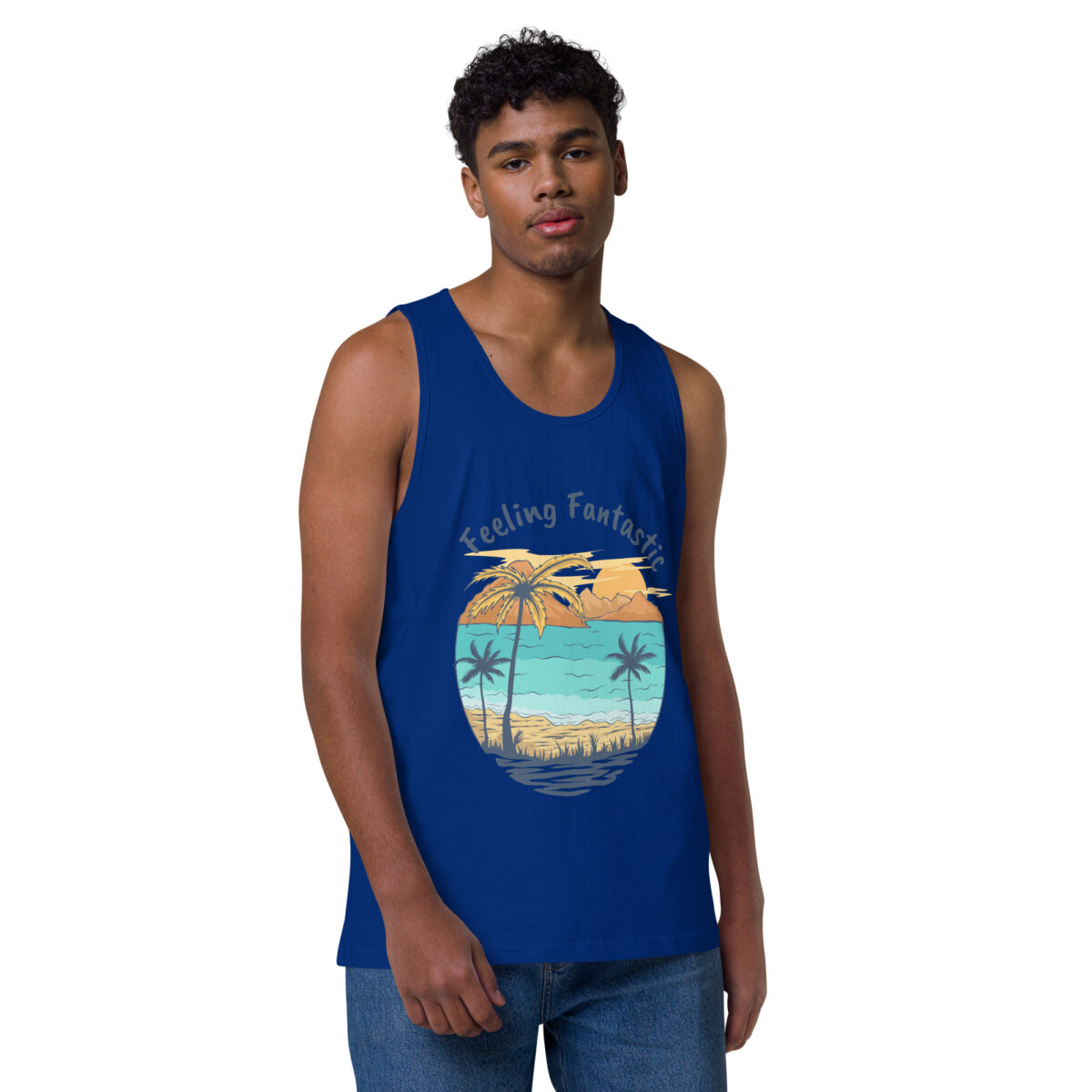 mens premium tank top team royal front 6440003c99202