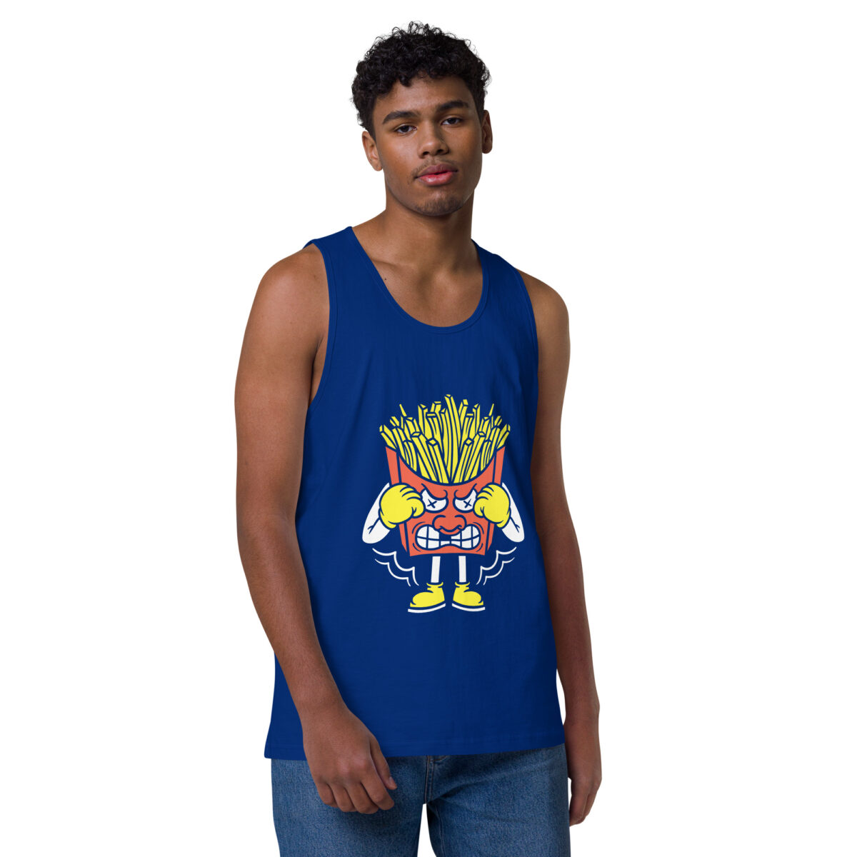 mens premium tank top team royal front 6447adc7cc5e2