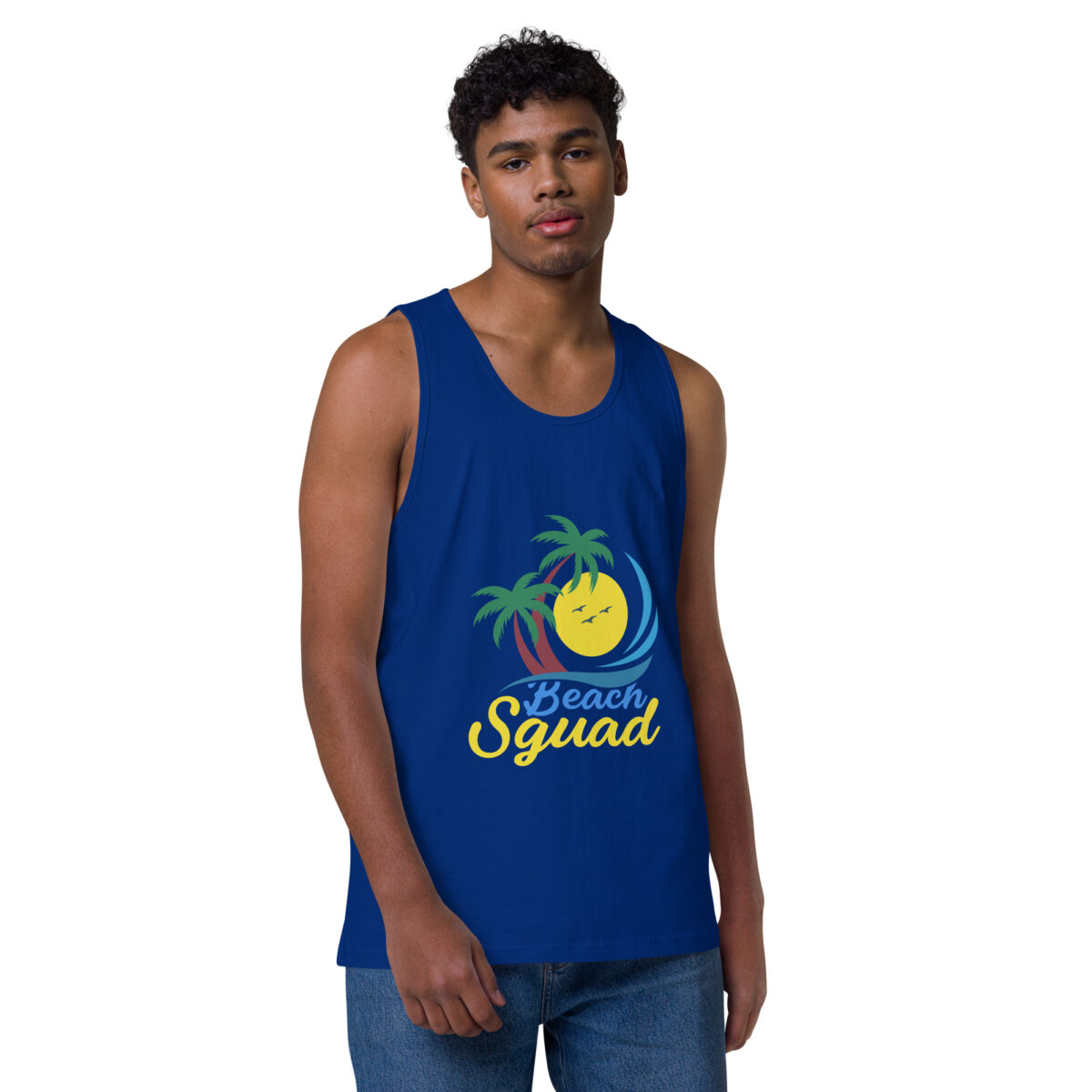 mens premium tank top team royal front 6447b536480cc