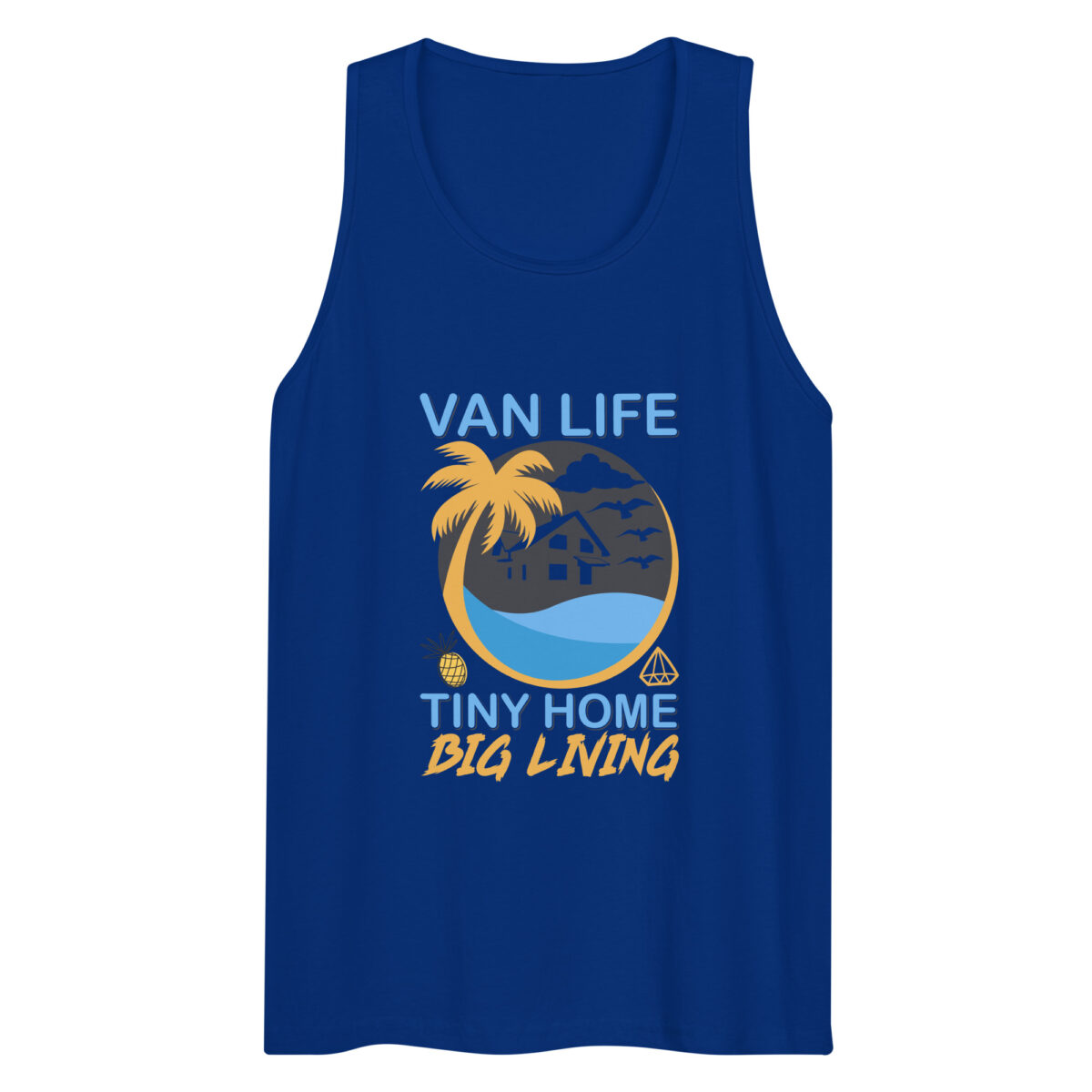 mens premium tank top team royal front 6447b96300fcf