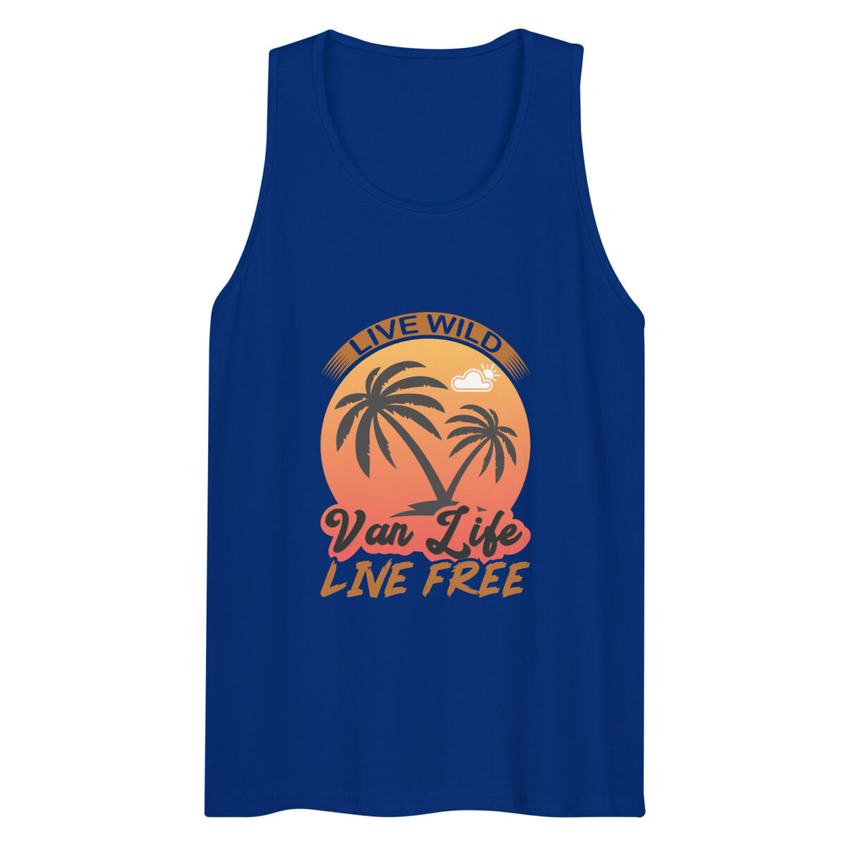 mens premium tank top team royal front 6447bb0ca04a9