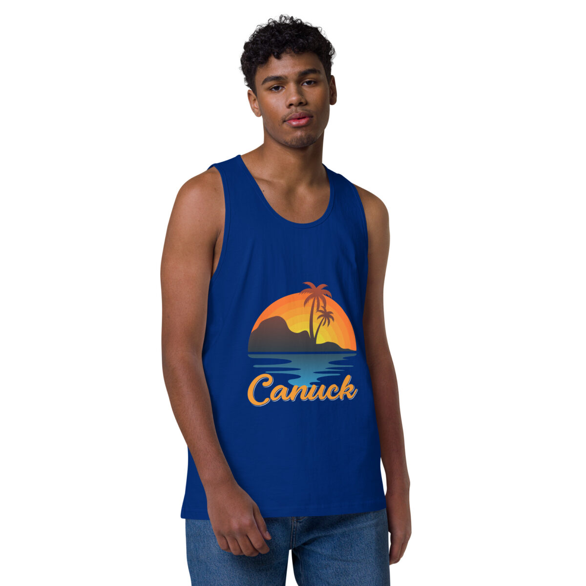 mens premium tank top team royal front 6447bbc4ea7b2