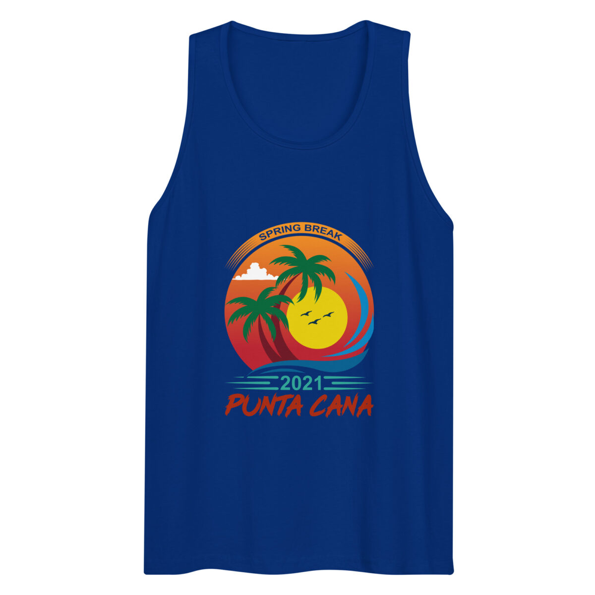 mens premium tank top team royal front 6447beca4e3ed